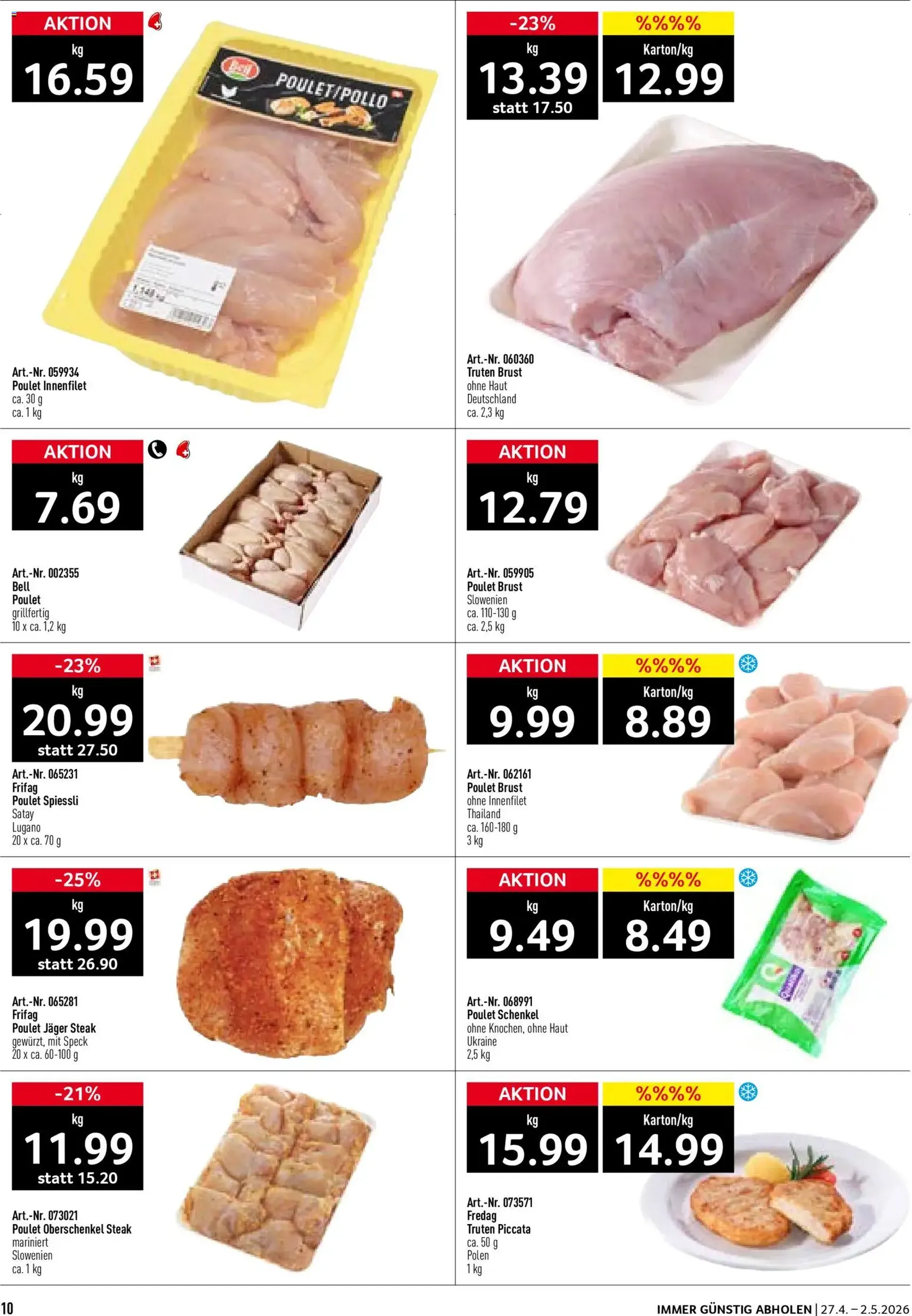 Prodega aktionen - Gültiger Prospekt ab 27.04.2026, Seite 10 von insgesamt 40