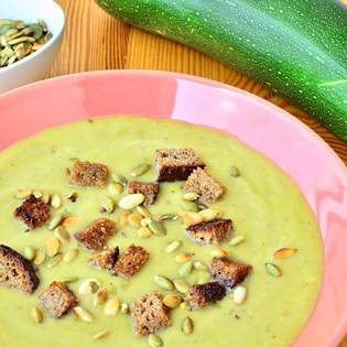 Recipe preview Zucchini cream soup