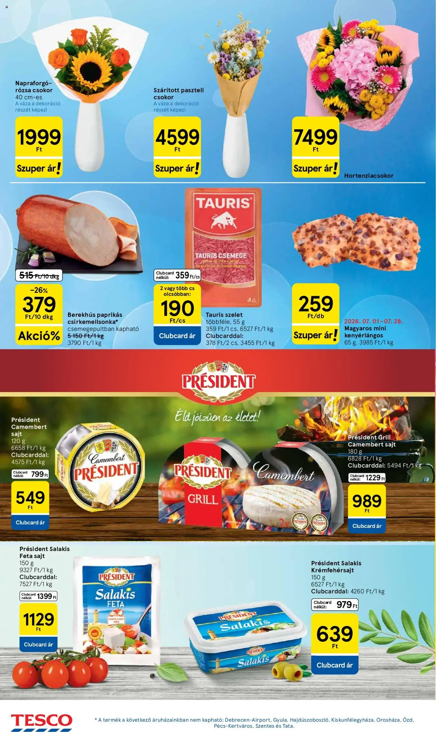 Tesco aktuális akciós újság - 2026.07.23. érvényes szórólap 18 oldal 30 oldalból