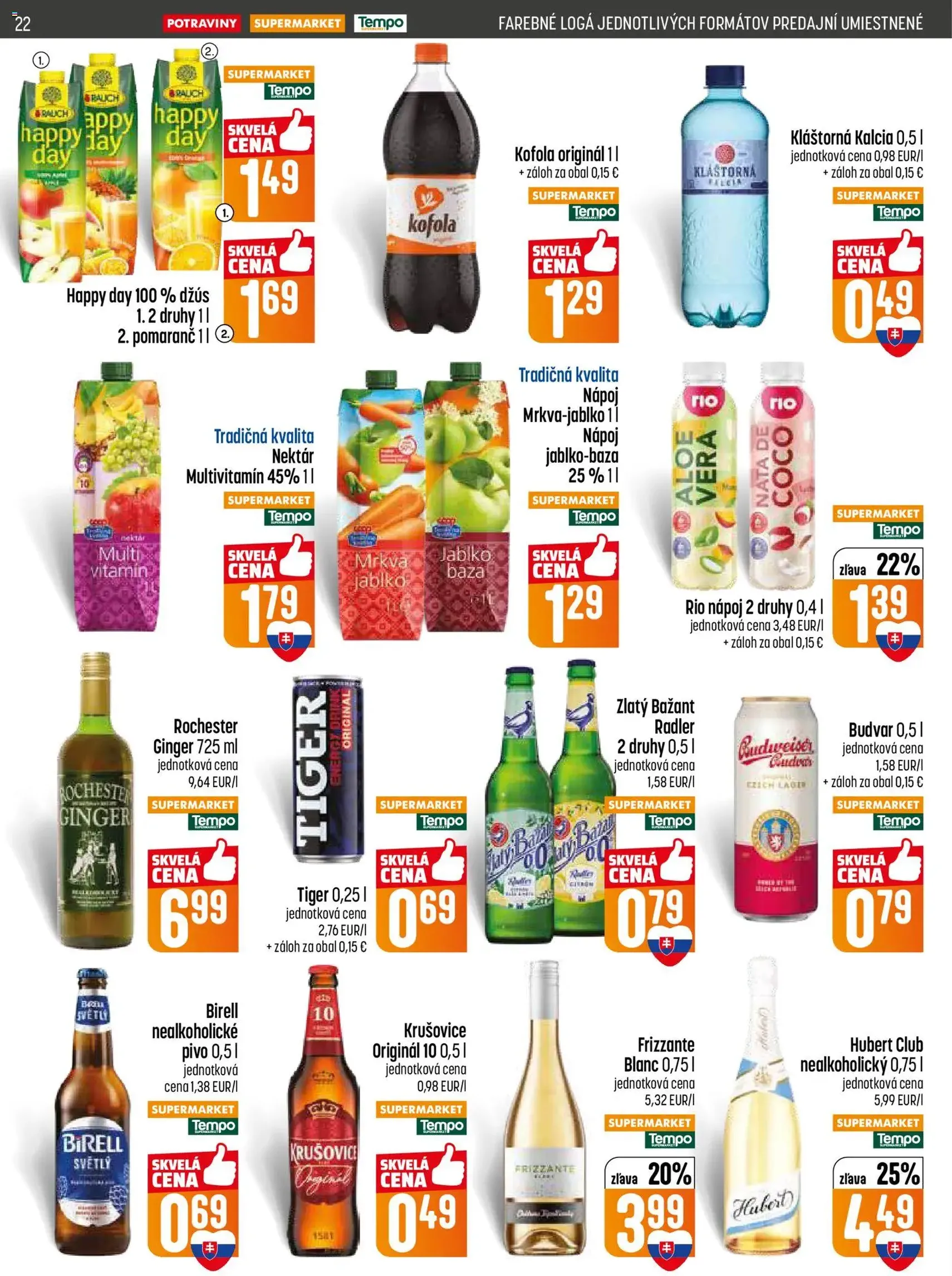 COOP Jednota leták - platný leták od 09.04.2026 strana 22 z 28