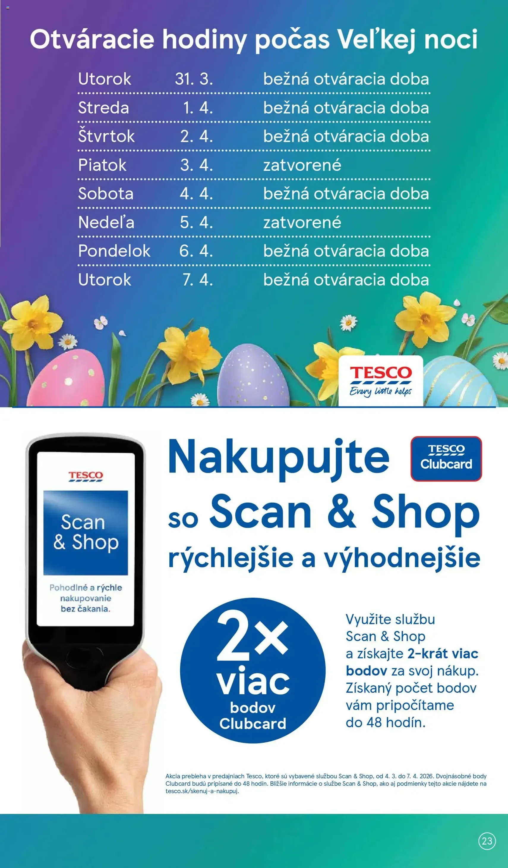 Tesco Hypermarket - leták - platný leták od 31.03.2026 strana 23 z 45