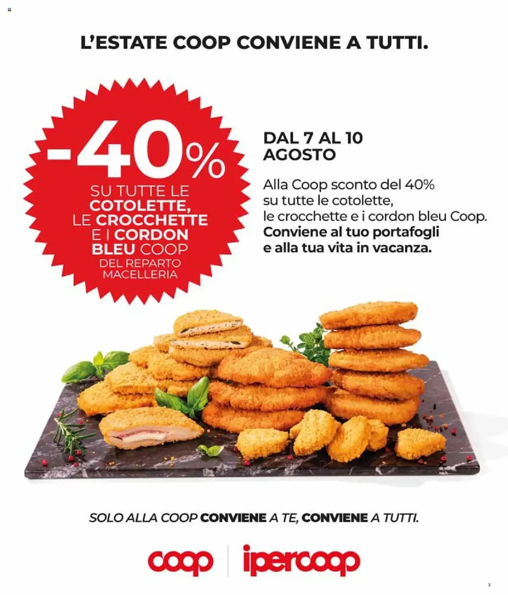 Volantino Ipercoop - volantino valido dal 31/07/2025 pagina 3 di 34