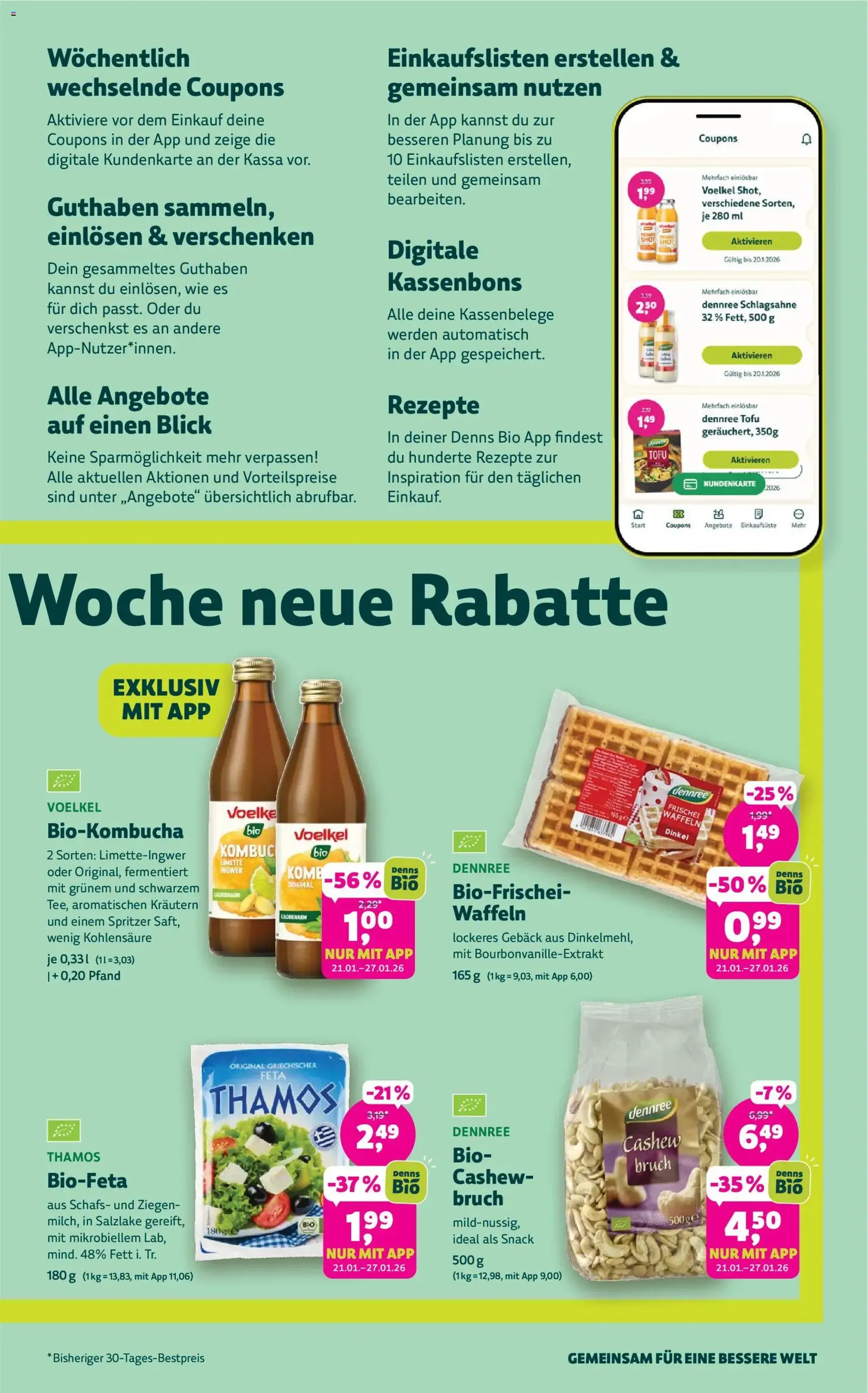 Denns BioMarkt Flugblatt - Gültiger Prospekt ab 14.01.2026, Seite 3 von insgesamt 18
