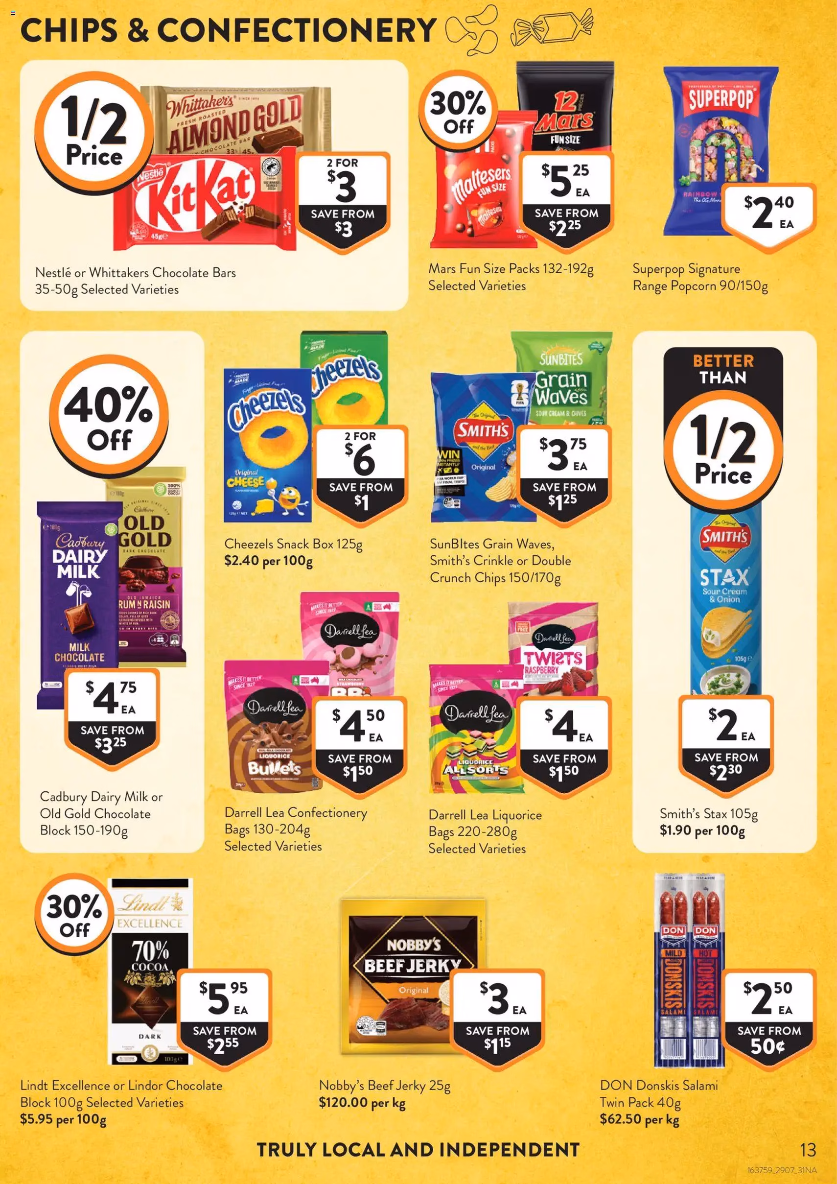 Foodworks catalogue - valid flyer from 29/07/2026, page 13 of 31