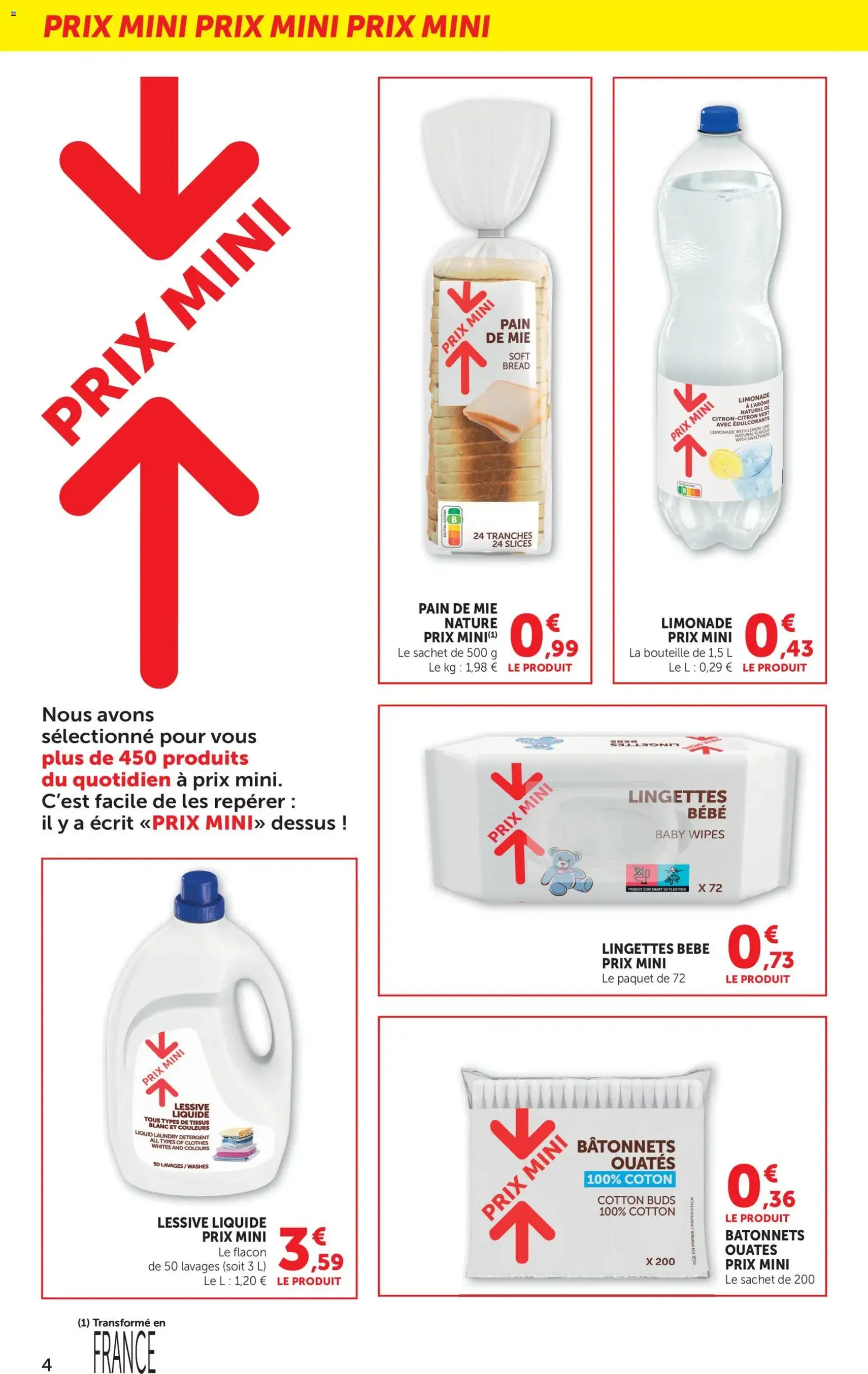 Bi1 catalogue - brochure valable à partir du 17/03/2026, page 4 sur 16