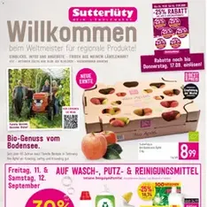 Sutterlüty Flugblatt - Prospekt Vorschau gültig ab 10.09.2026