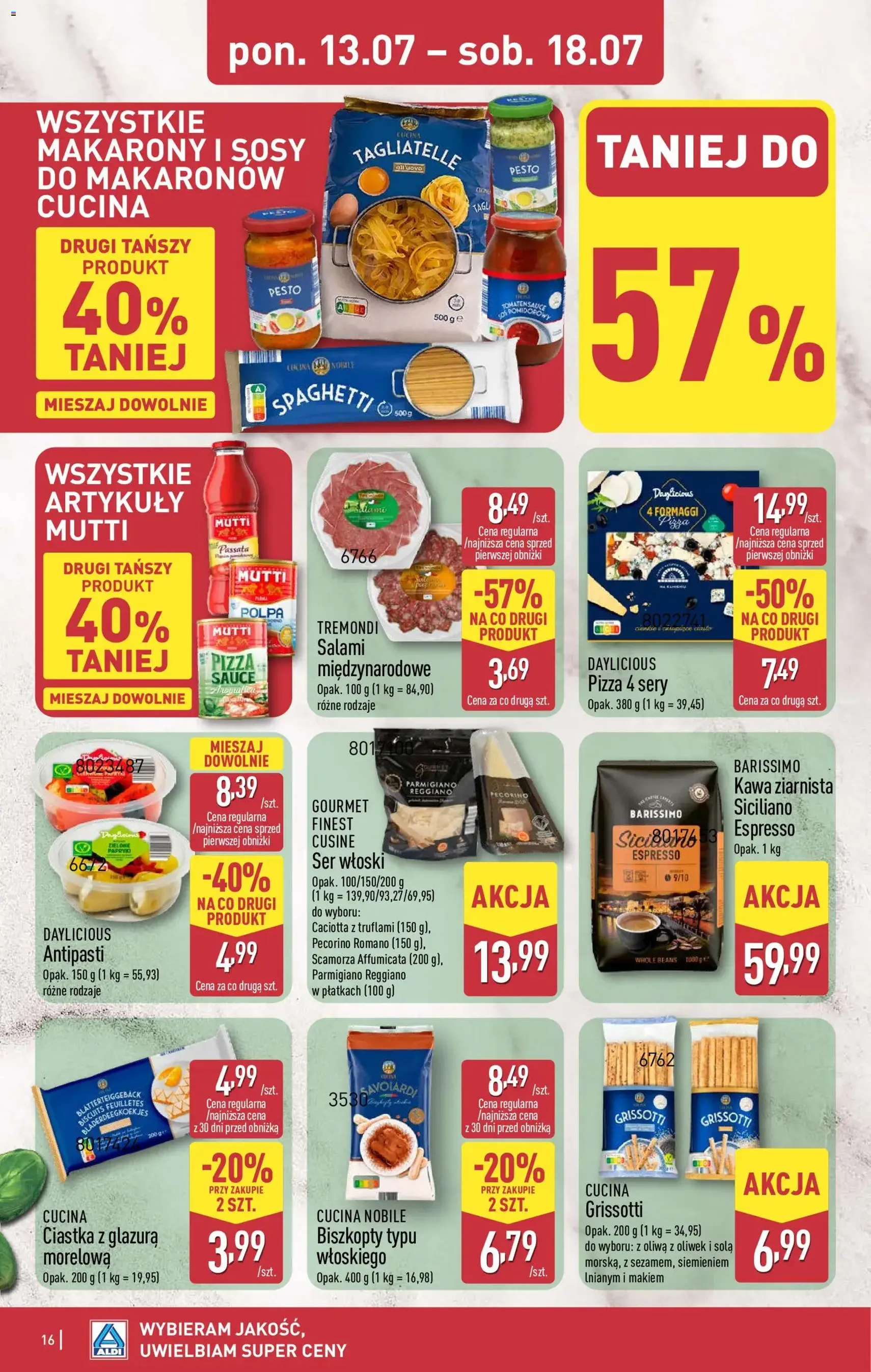 Aldi gazetka - ważny gazetka od 13.07.2026 strona 16 z 45
