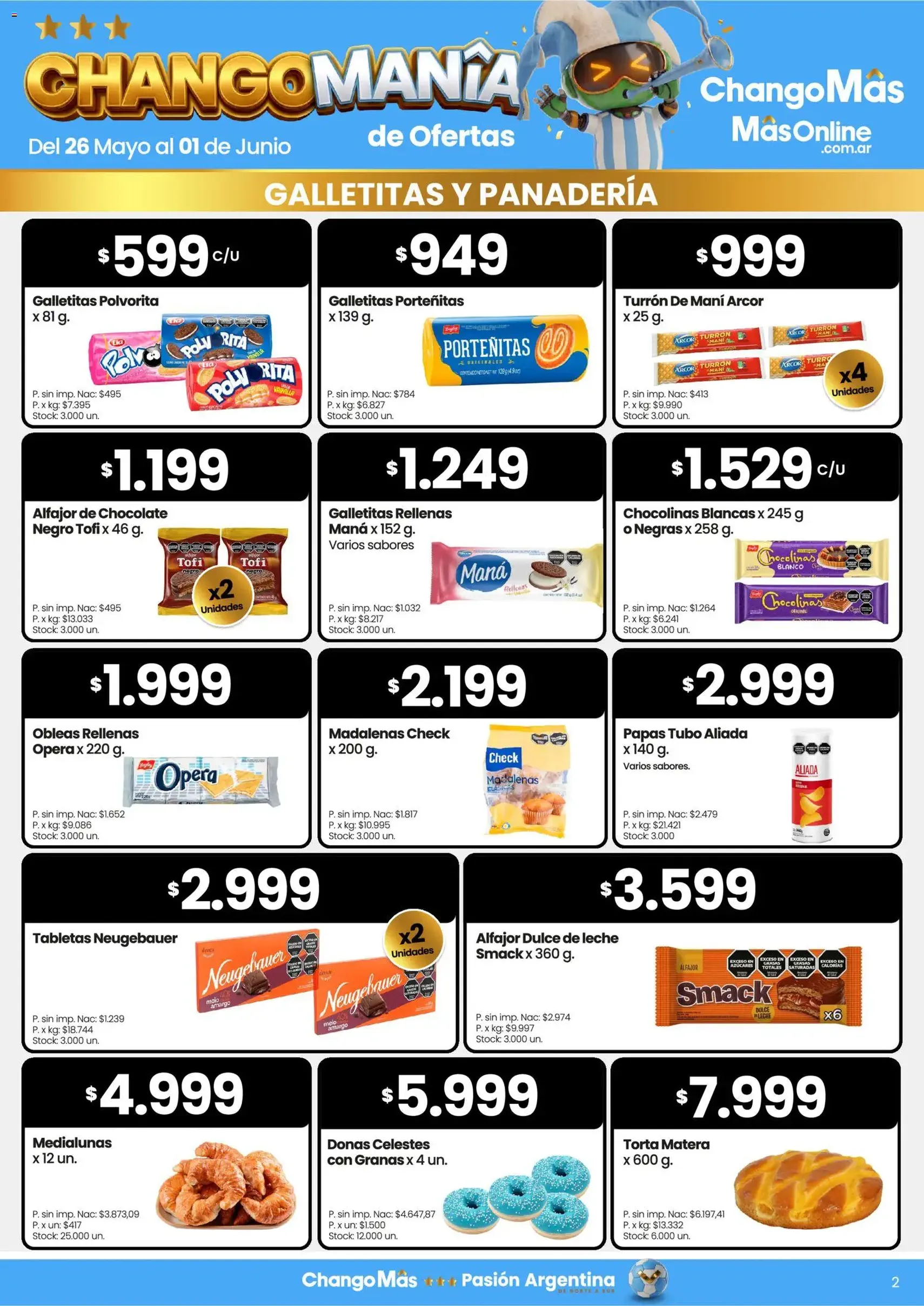 Changomas ofertas - folleto válido desde 26/05/2026 página 2 de 16