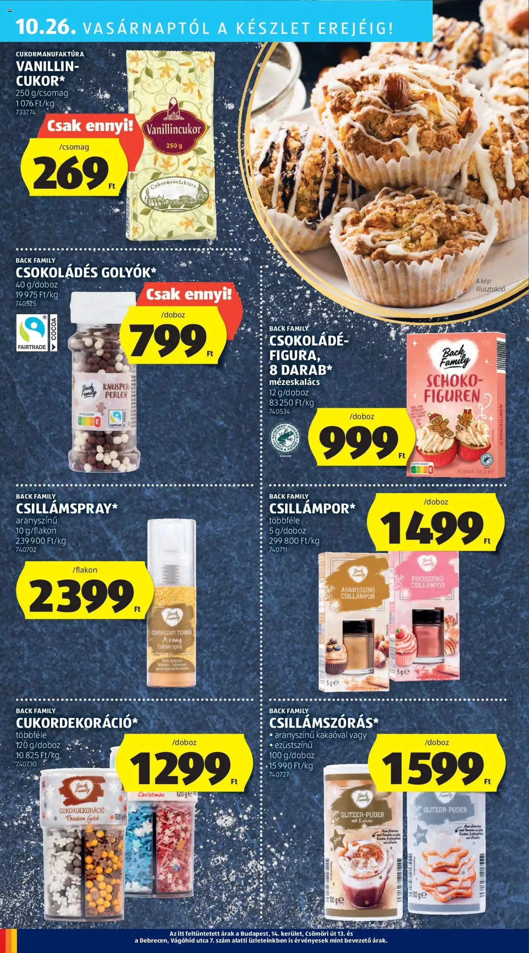 Aldi Akciós újság - 2025.10.24. érvényes szórólap 46 oldal 51 oldalból Aldi Akciós újság - 2025.10.24. érvényes szórólap 46 oldal 51 oldalból