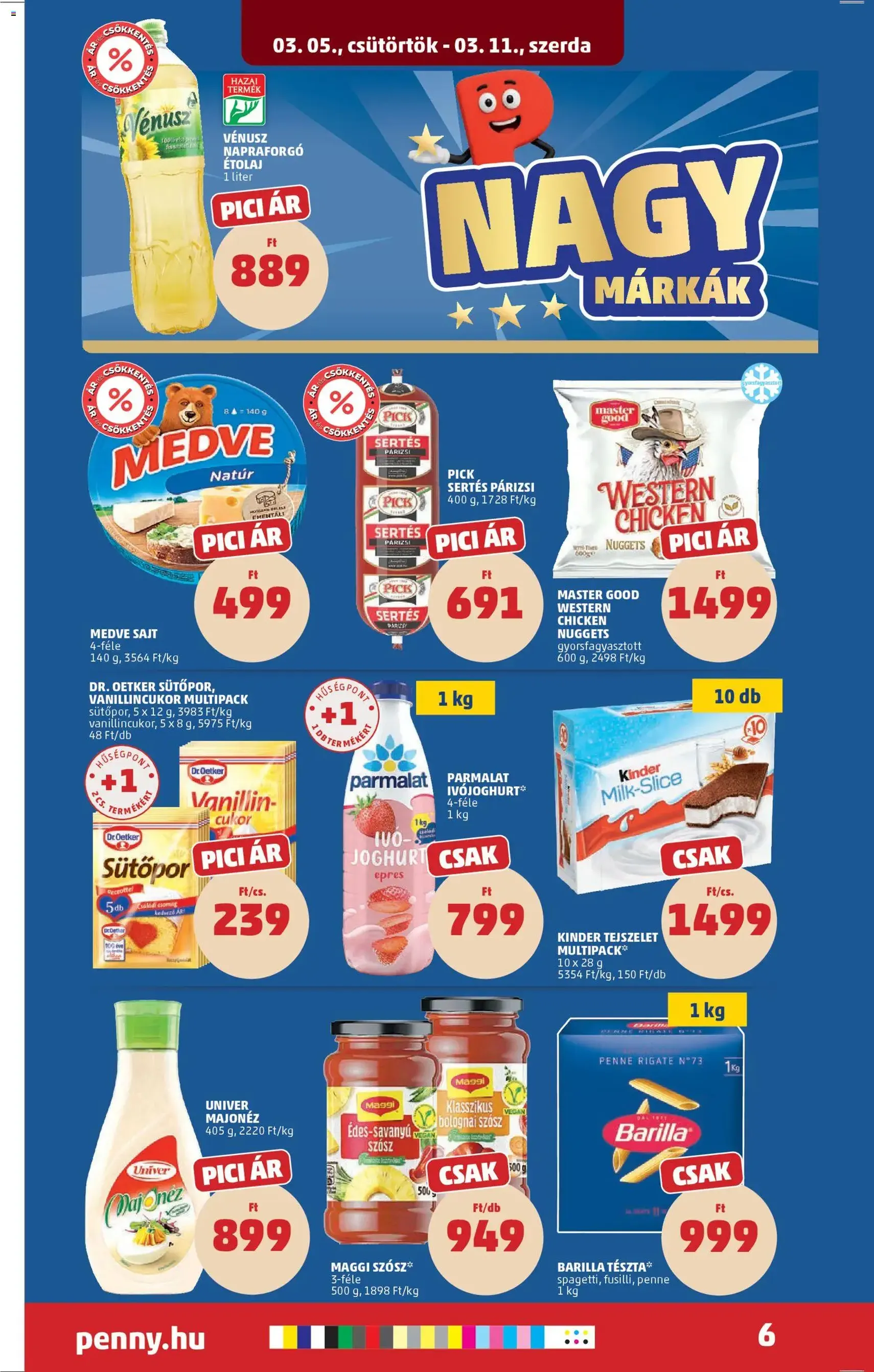 PENNY akciós újság - 2026.03.05. érvényes szórólap 10 oldal 43 oldalból