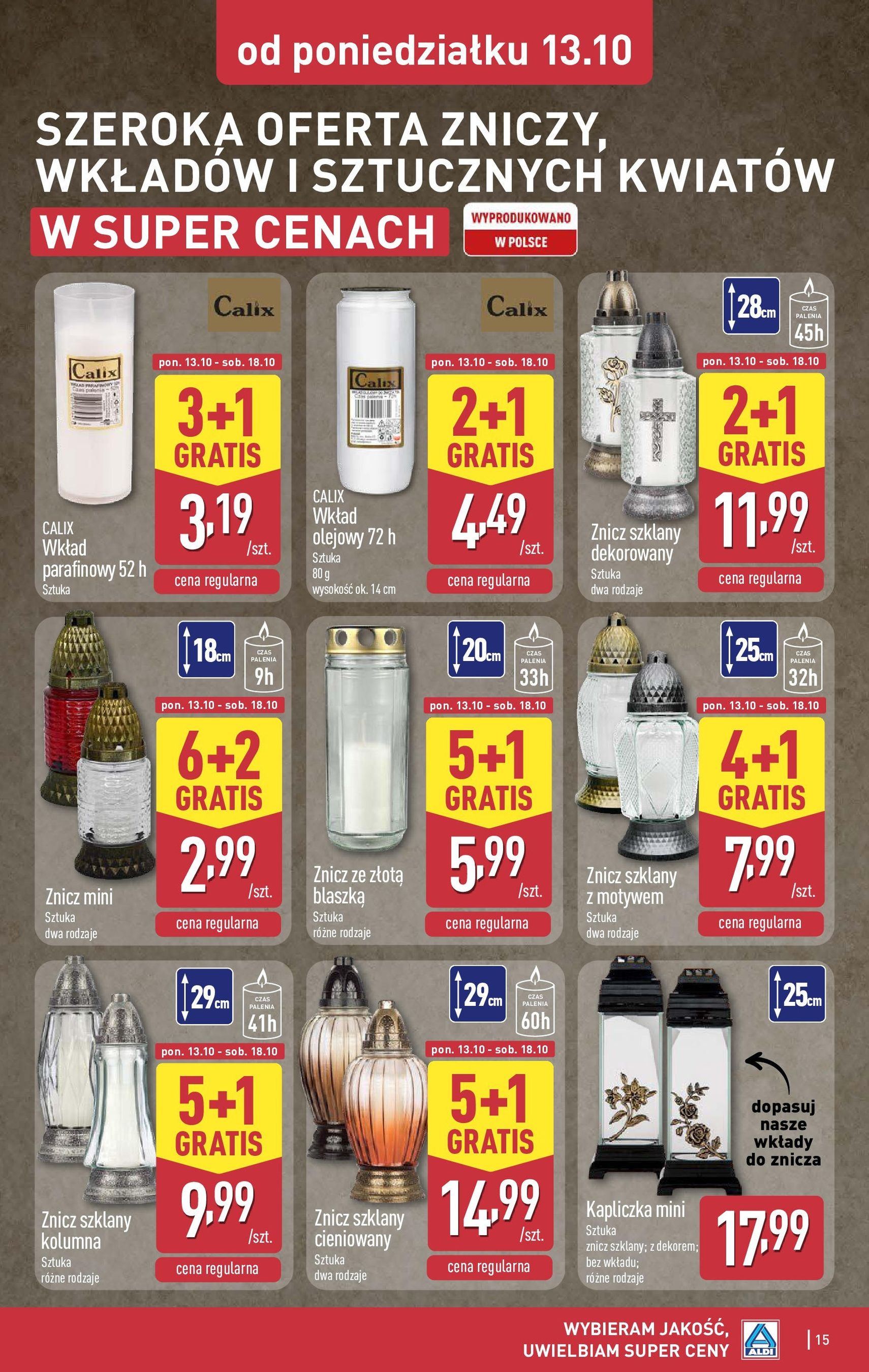 Aldi Gazetka - ważny gazetka od 13.10.2025 strona 15 z 28