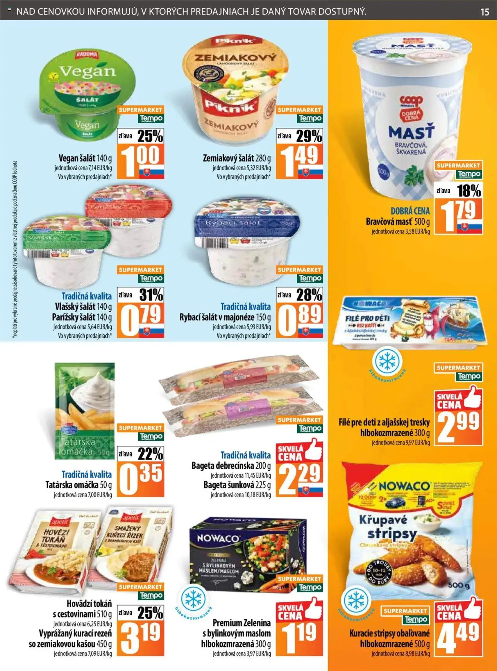 COOP Jednota leták - platný leták od 25.09.2025 strana 15 z 28