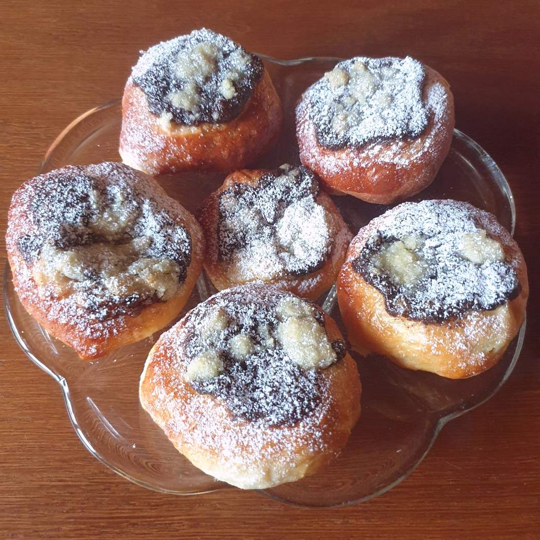 Kočkovské koláčiky (podobné ako moravské,hanácke)