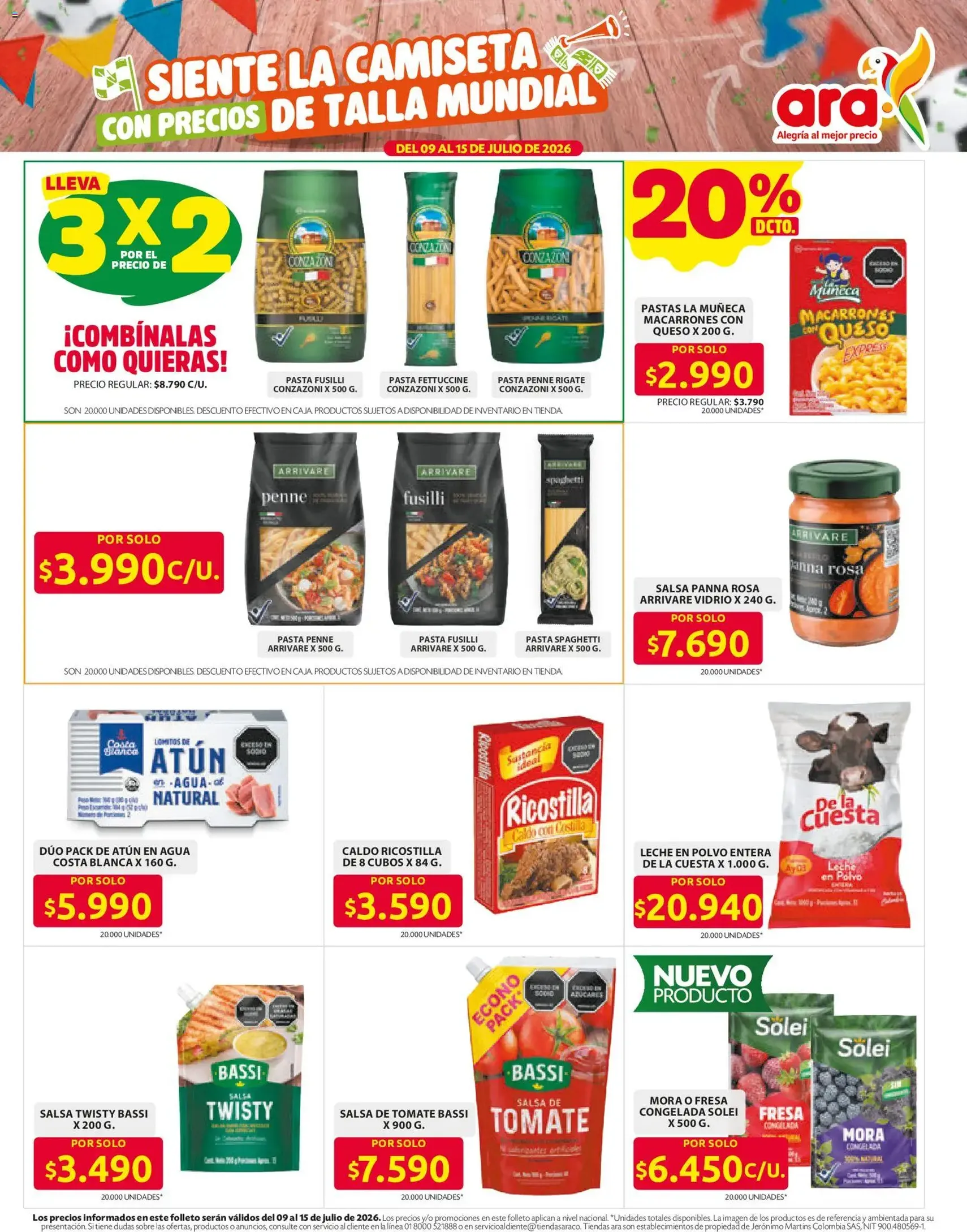 Ara catálogo Ahorra con precios bajos y ofertas - folleto válido desde 09/07/2026 página 14 de 16