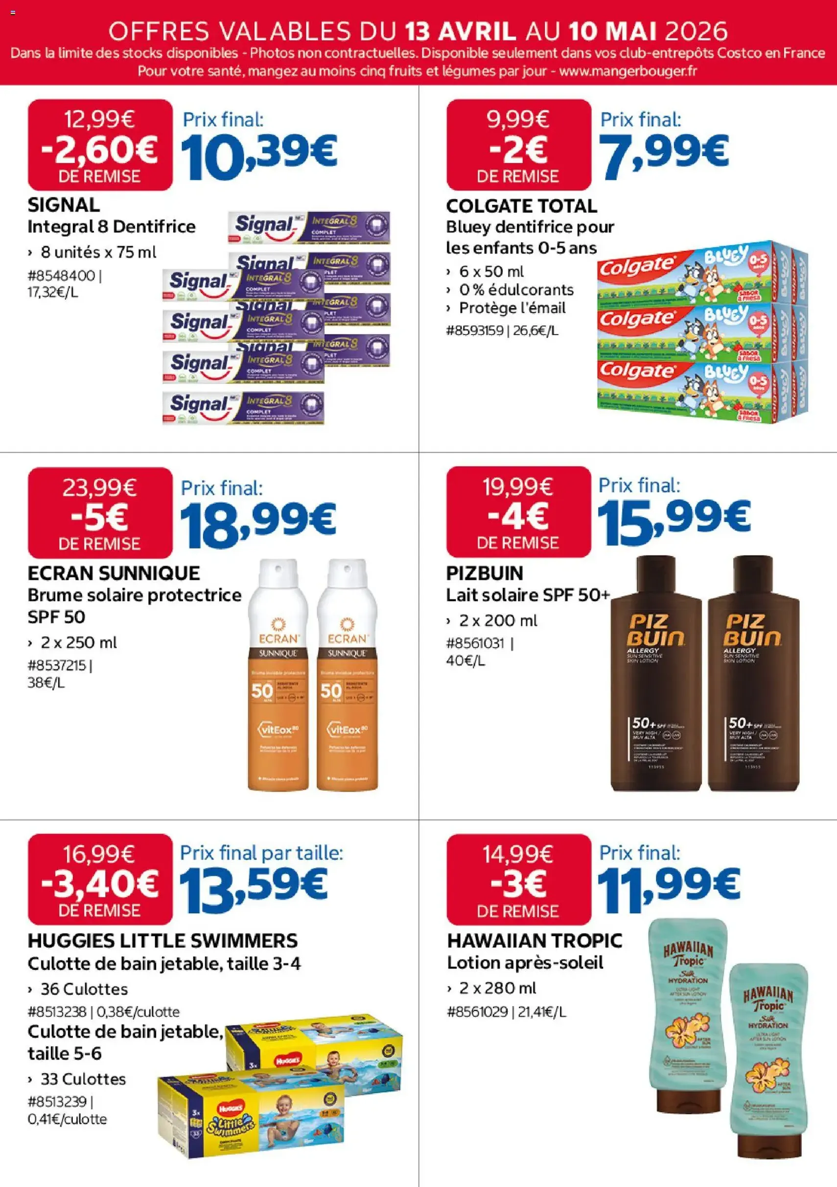 Costco catalogue - brochure valable à partir du 13/04/2026, page 19 sur 20