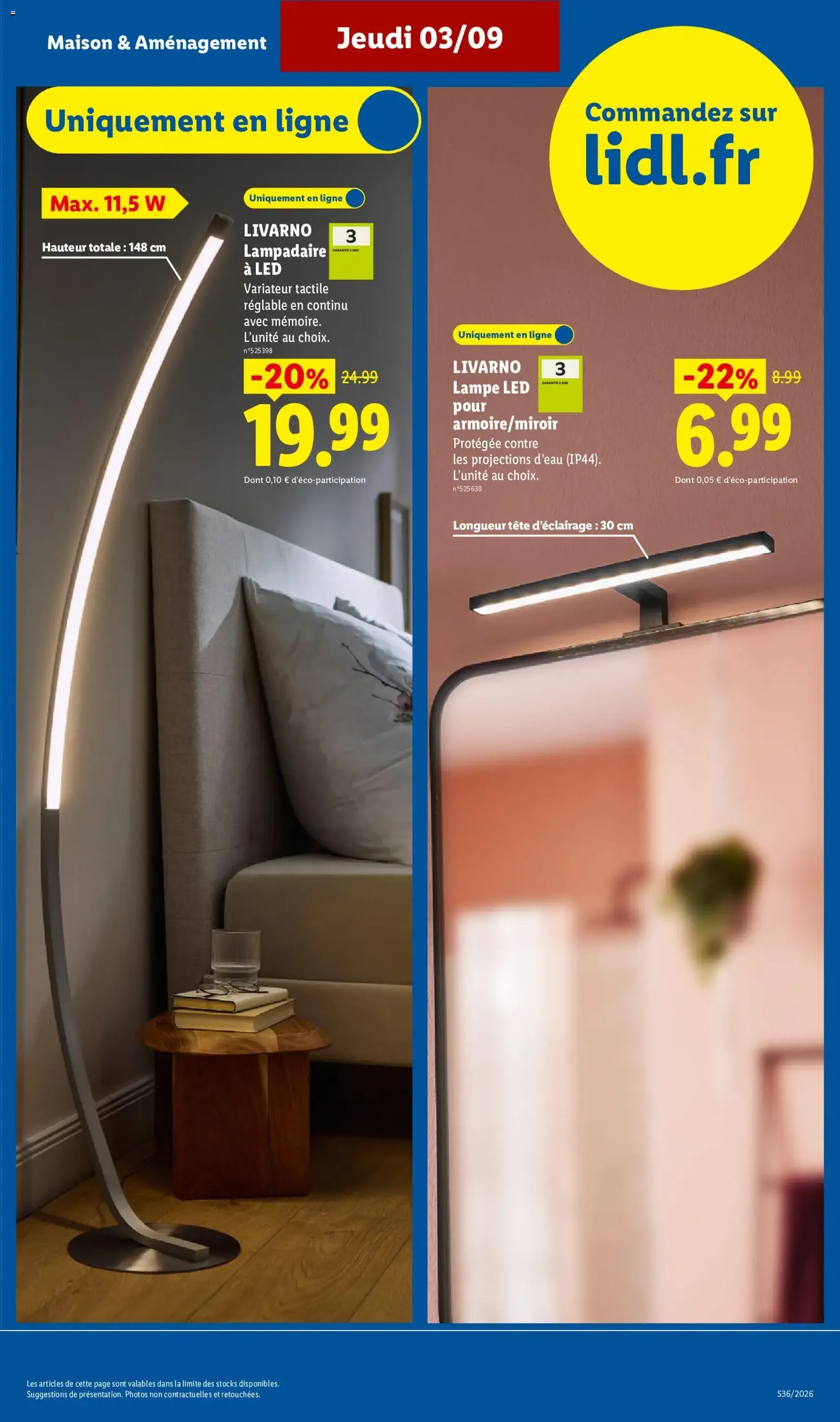 LIDL catalogue - brochure valable à partir du 03/09/2026, page 37 sur 61