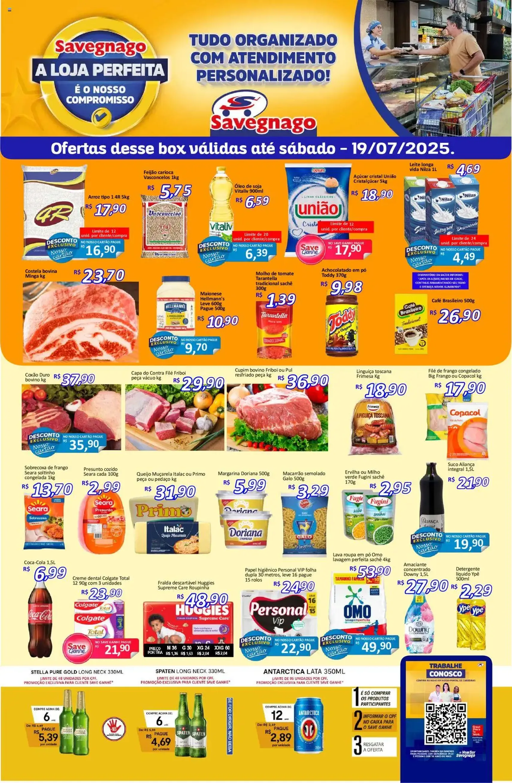 Savegnago - Ofertas da semana - folheto válido a partir de 17/07/2025 página 1 de 4