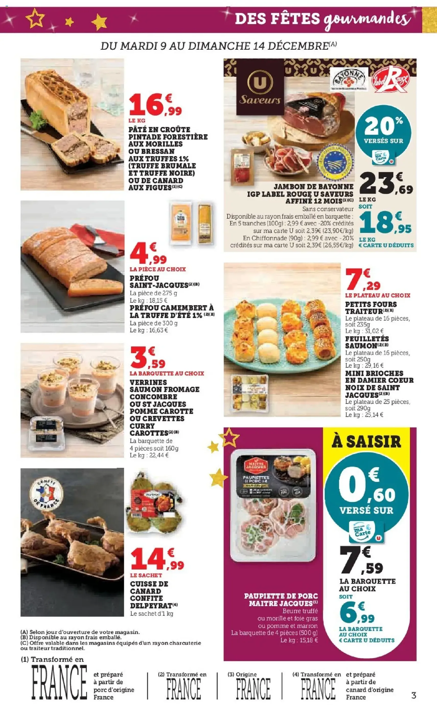 U Express catalogue - brochure valable à partir du 09/12/2025, page 3 sur 32