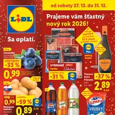 Lidl leták - náhľad letáku platný od 27.12.2025