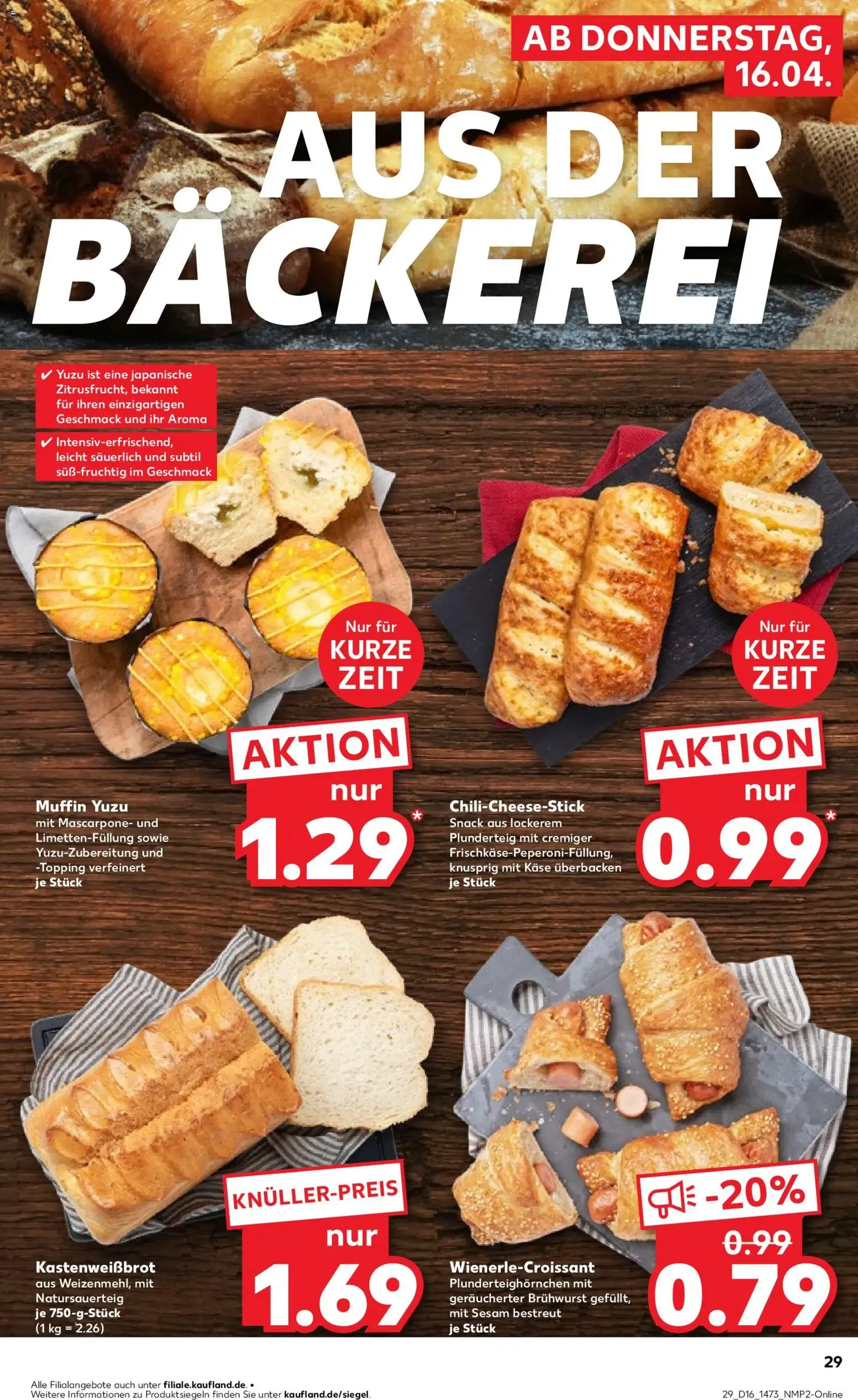 Kaufland Prospekt - Gültiger Prospekt ab 16.04.2026, Seite 29 von insgesamt 58