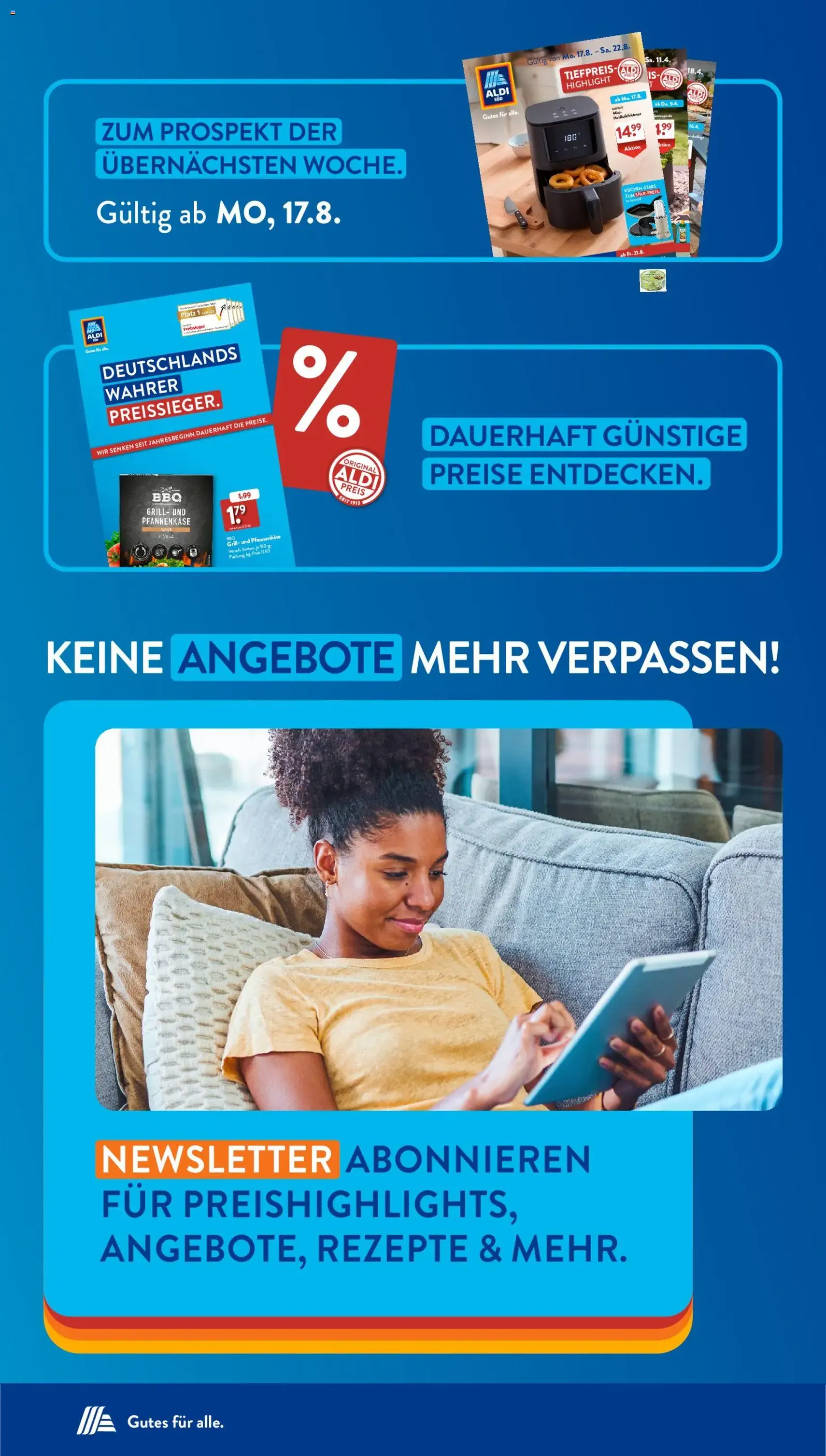 Aldi Süd Prospekt - Gültiger Prospekt ab 10.08.2026, Seite 30 von insgesamt 30