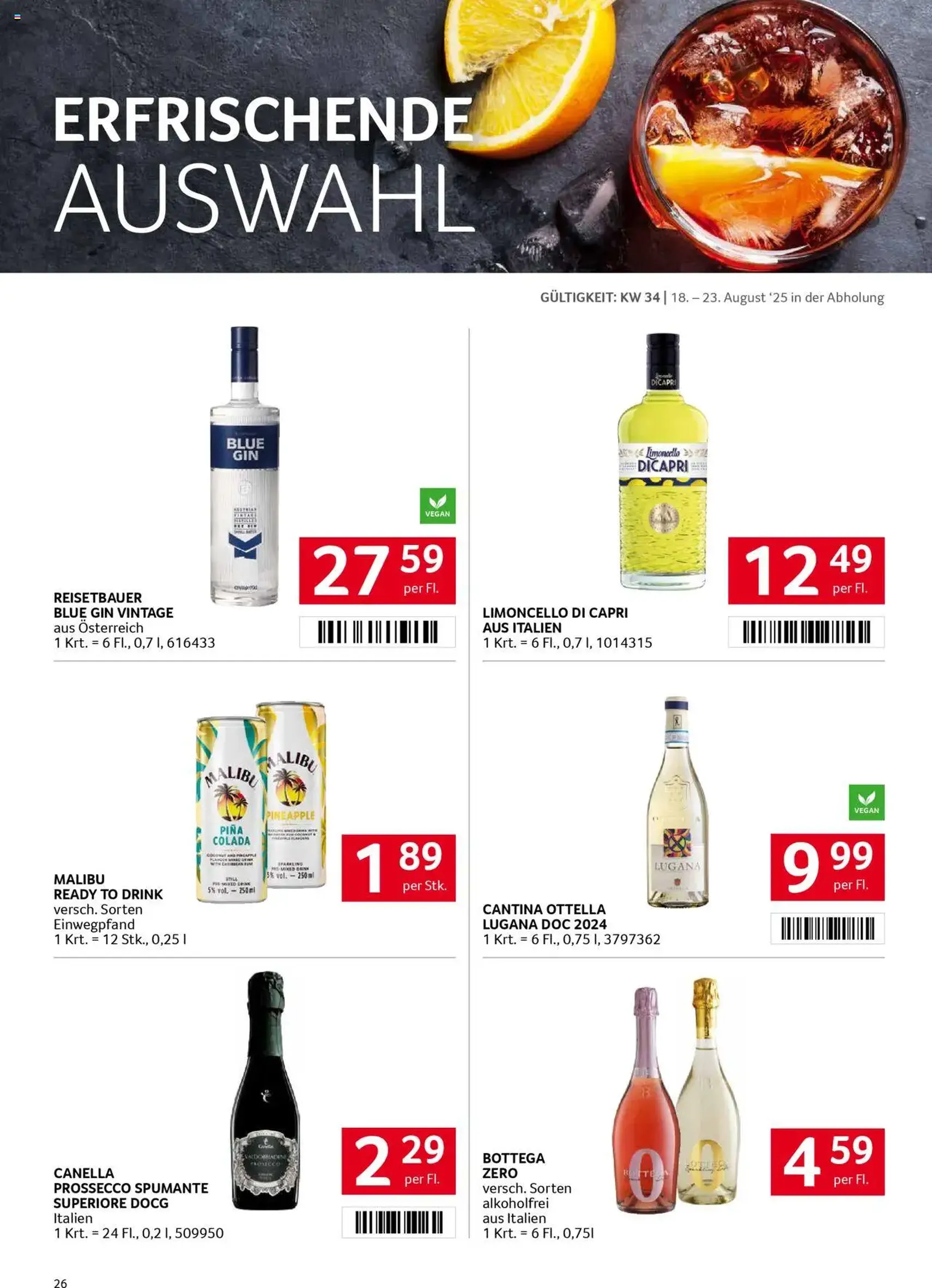 Transgourmet Flugblatt - Gültiger Prospekt ab 17.08.2025, Seite 25 von insgesamt 27