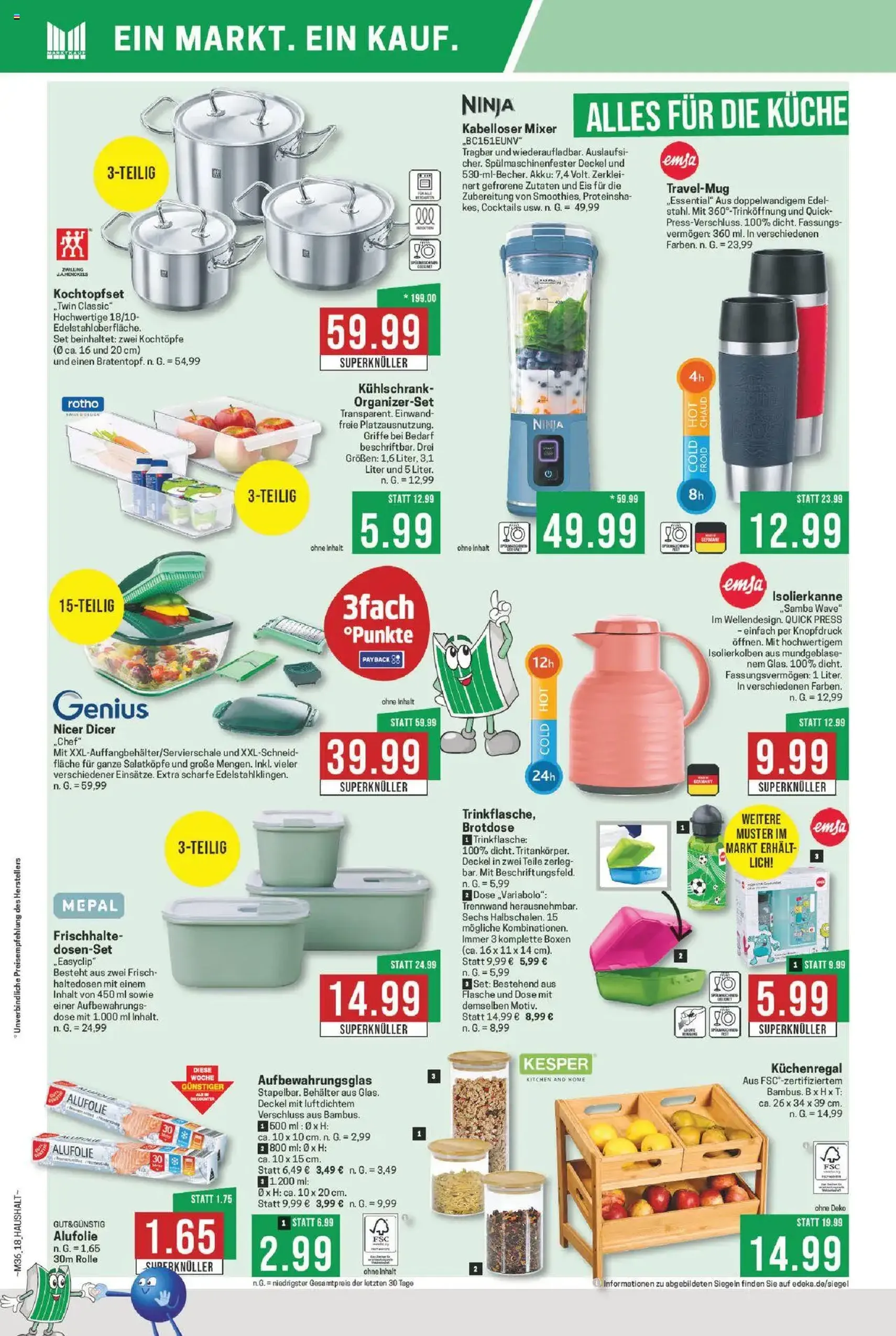 Marktkauf Prospekt - Gültiger Prospekt ab 01.09.2025, Seite 18 von insgesamt 32 Marktkauf Prospekt - Gültiger Prospekt ab 01.09.2025, Seite 18 von insgesamt 32