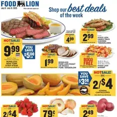 Food Lion Weekly Ad - Flyer preview valid from 07/09/2025