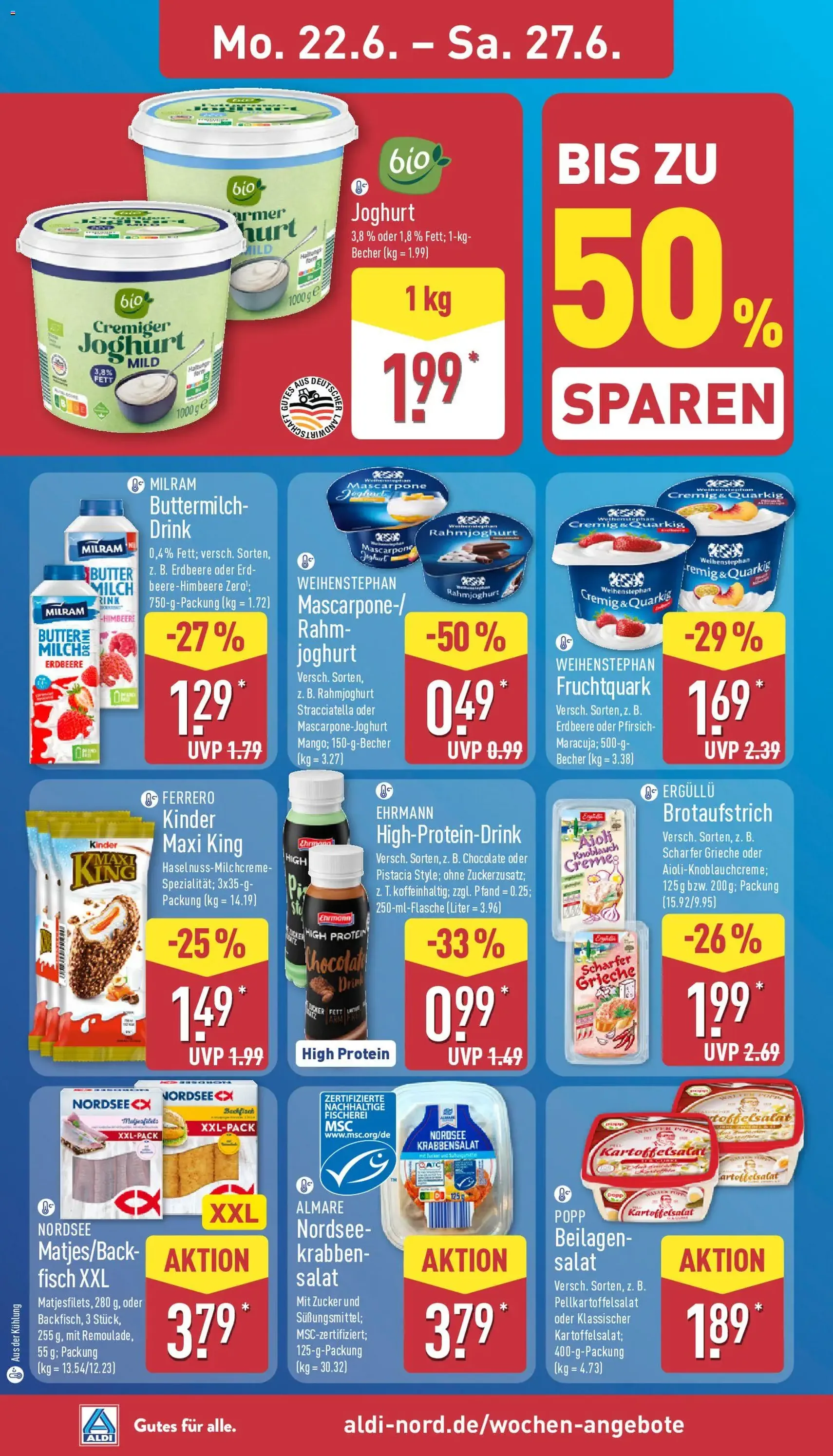 Aldi Prospekt - Gültiger Prospekt ab 22.06.2026, Seite 8 von insgesamt 41
