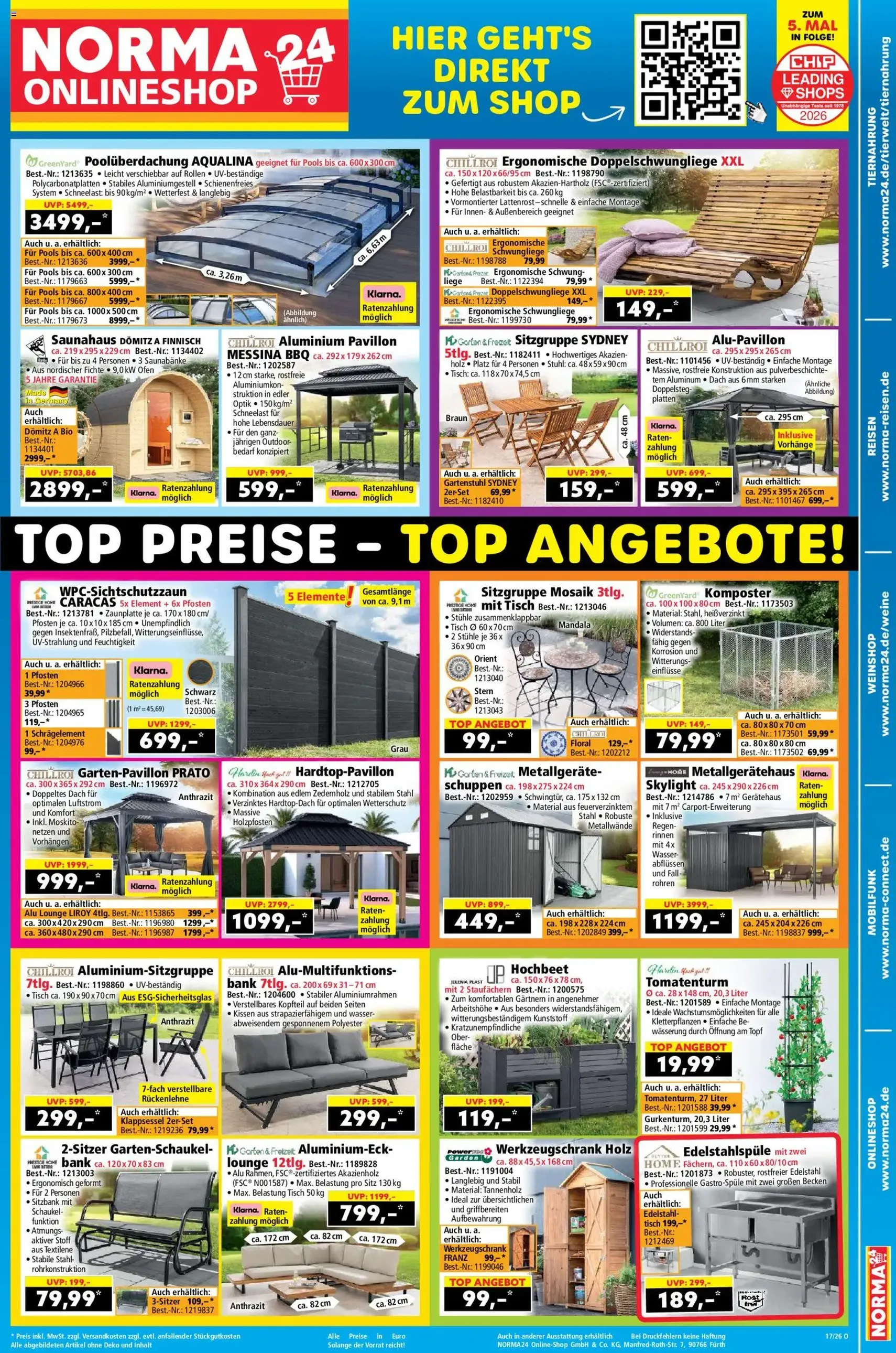 Norma Prospekt - Gültiger Prospekt ab 20.04.2026, Seite 20 von insgesamt 21