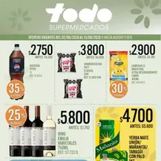 Vista previa del folleto Supermercados TODO - Ofertas válido desde 02/06/2026