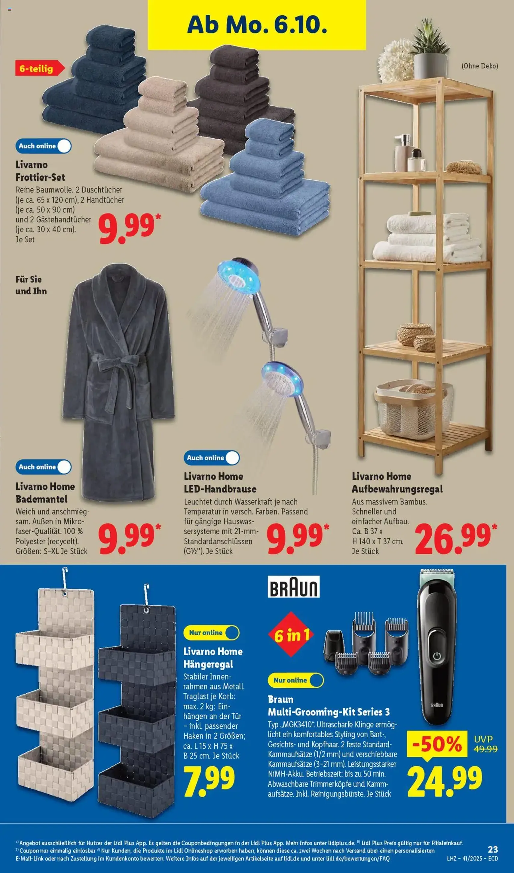 Lidl Prospekt - Gültiger Prospekt ab 06.10.2025, Seite 41 von insgesamt 68