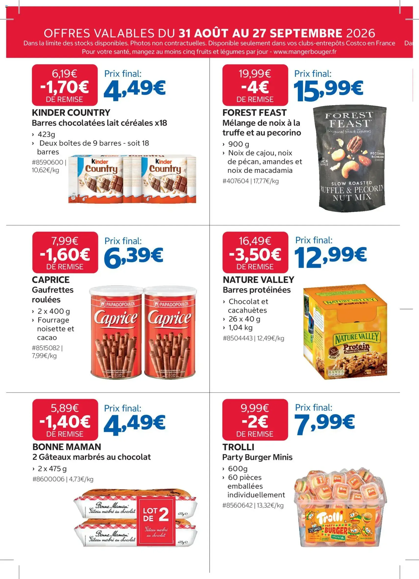 Costco catalogue - brochure valable à partir du 31/08/2026, page 10 sur 20