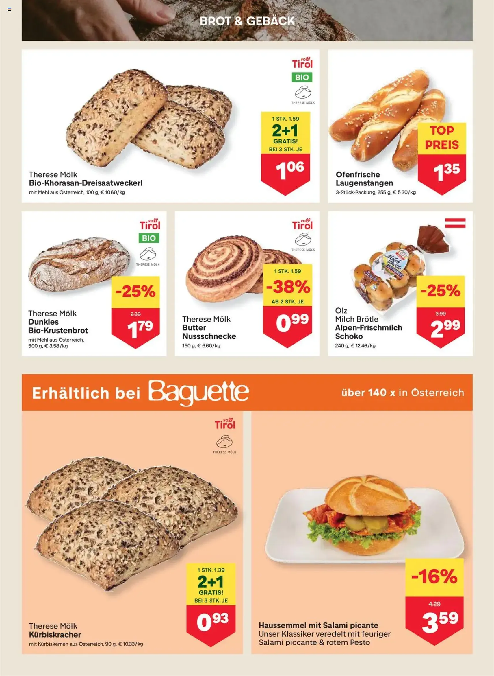 MPREIS Flugblatt - Gültiger Prospekt ab 14.08.2025, Seite 4 von insgesamt 12