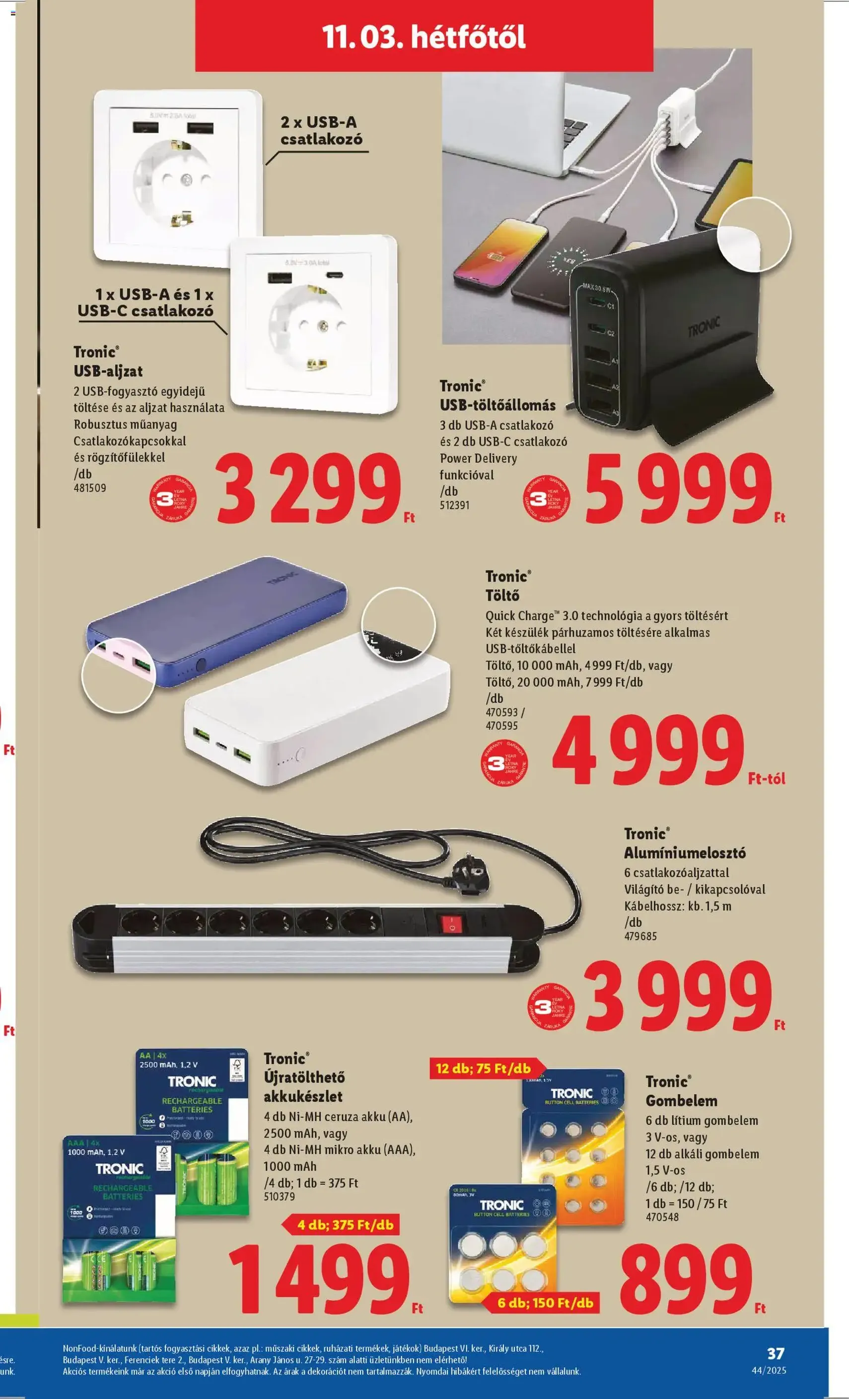 Lidl Akciós újság - 2025.10.30. érvényes szórólap 37 oldal 66 oldalból Lidl Akciós újság - 2025.10.30. érvényes szórólap 37 oldal 66 oldalból