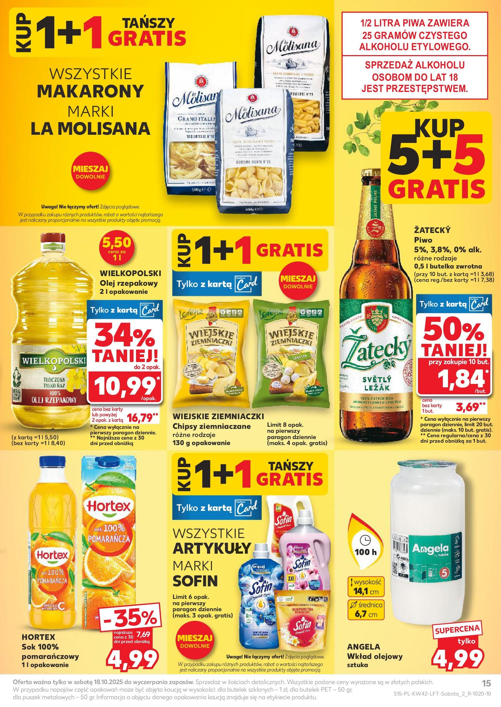 Kaufland gazetka - ważny gazetka od 16.10.2025 strona 15 z 63 Kaufland gazetka - ważny gazetka od 16.10.2025 strona 15 z 63