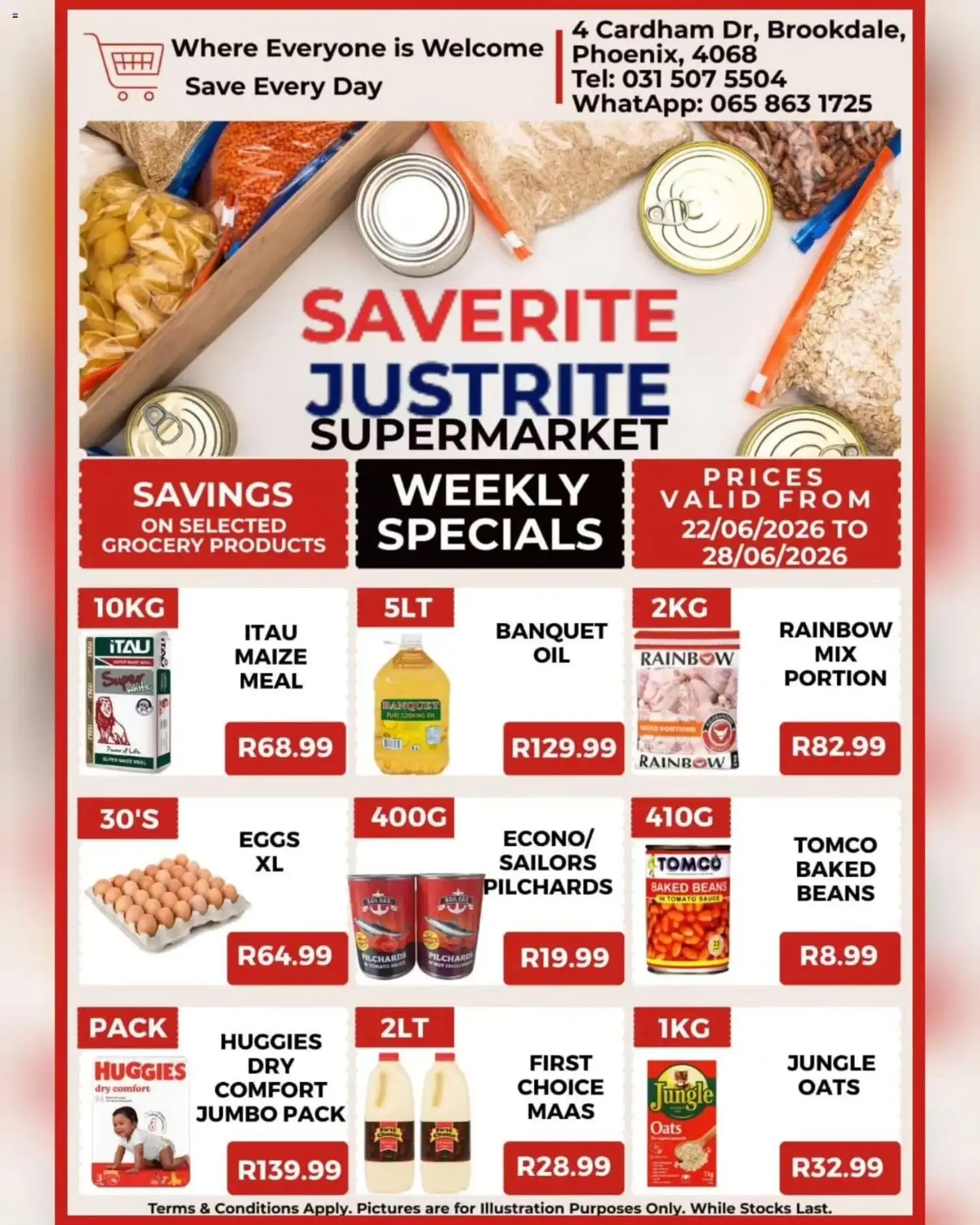 Saverite Specials - valid flyer from 22/06/2026, page 2 of 3