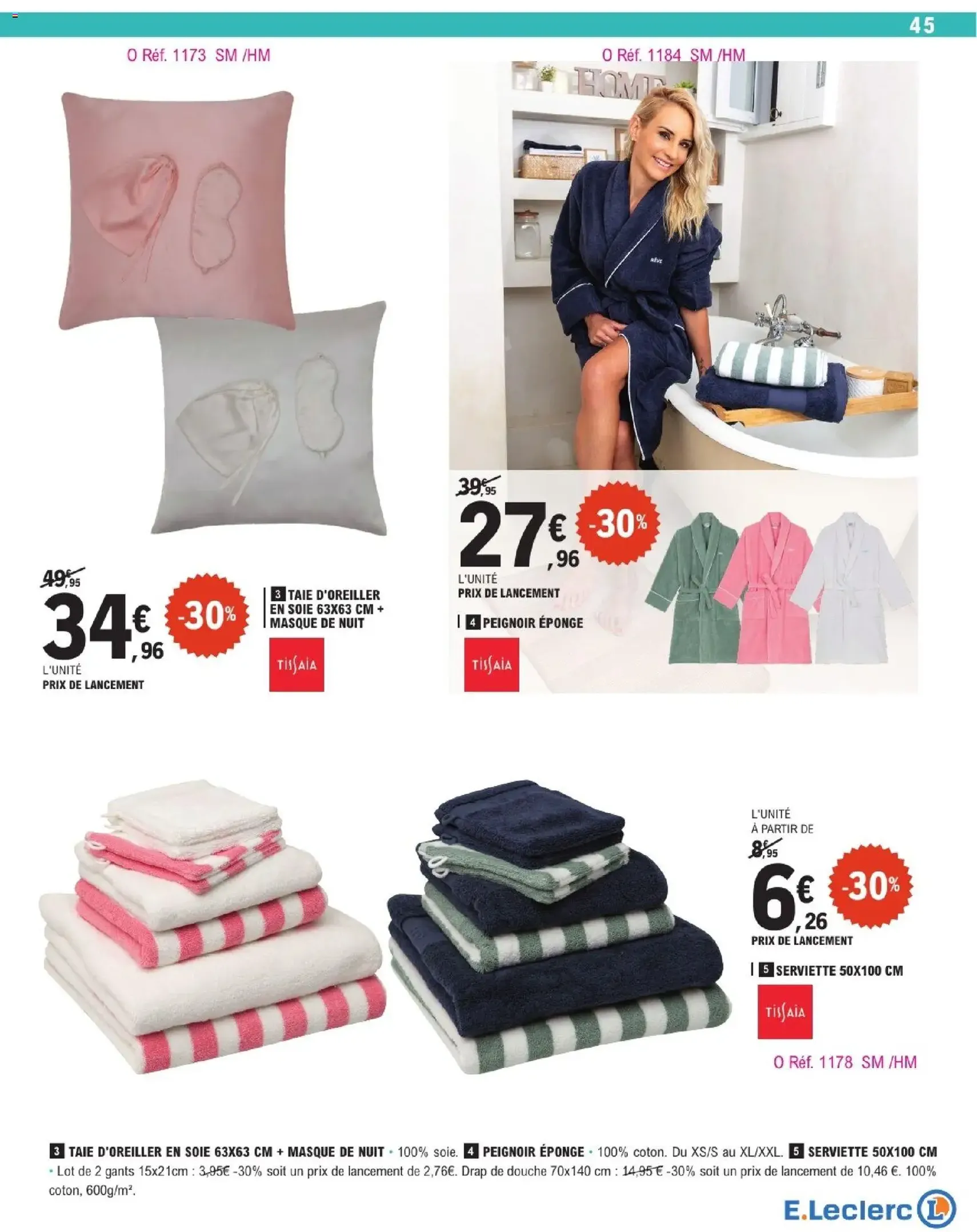 E.Leclerc catalogue de la semaine 22 - brochure valable à partir du 26/05/2026, page 45 sur 66