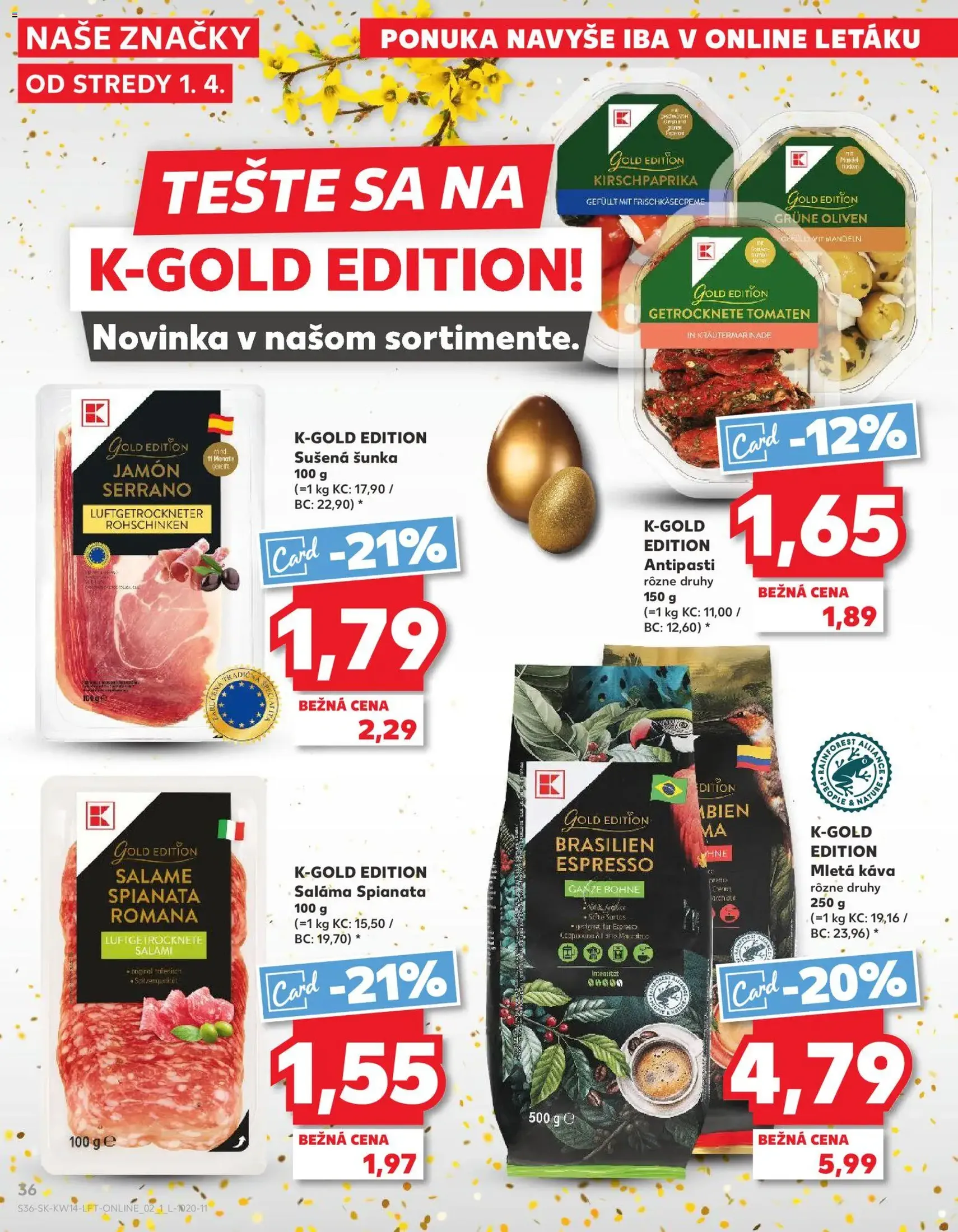 Kaufland leták - platný leták od 01.04.2026 strana 36 z 72