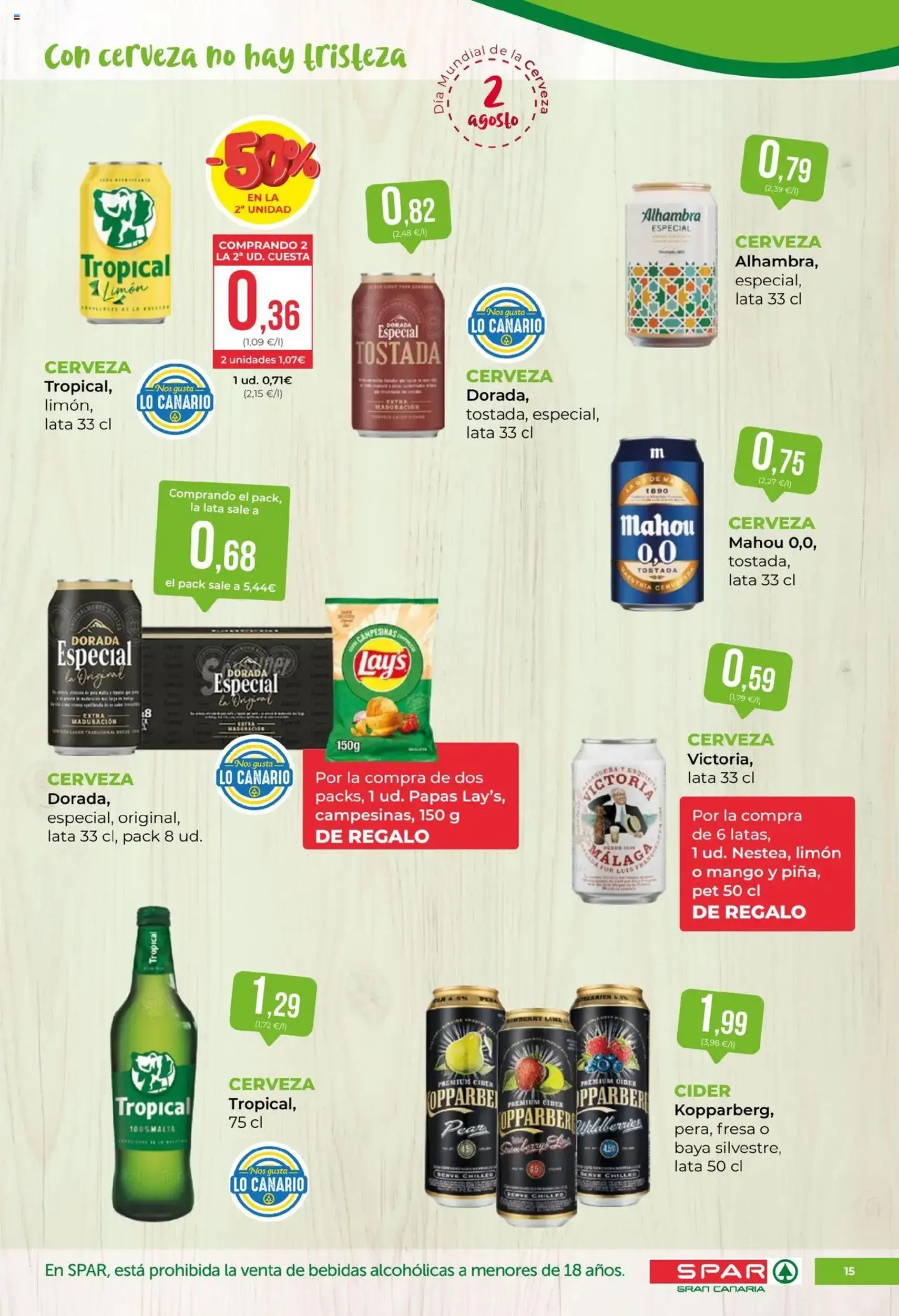 Spar folleto - folleto válido desde 25/07/2025 página 15 de 20 Spar folleto - folleto válido desde 25/07/2025 página 15 de 20
