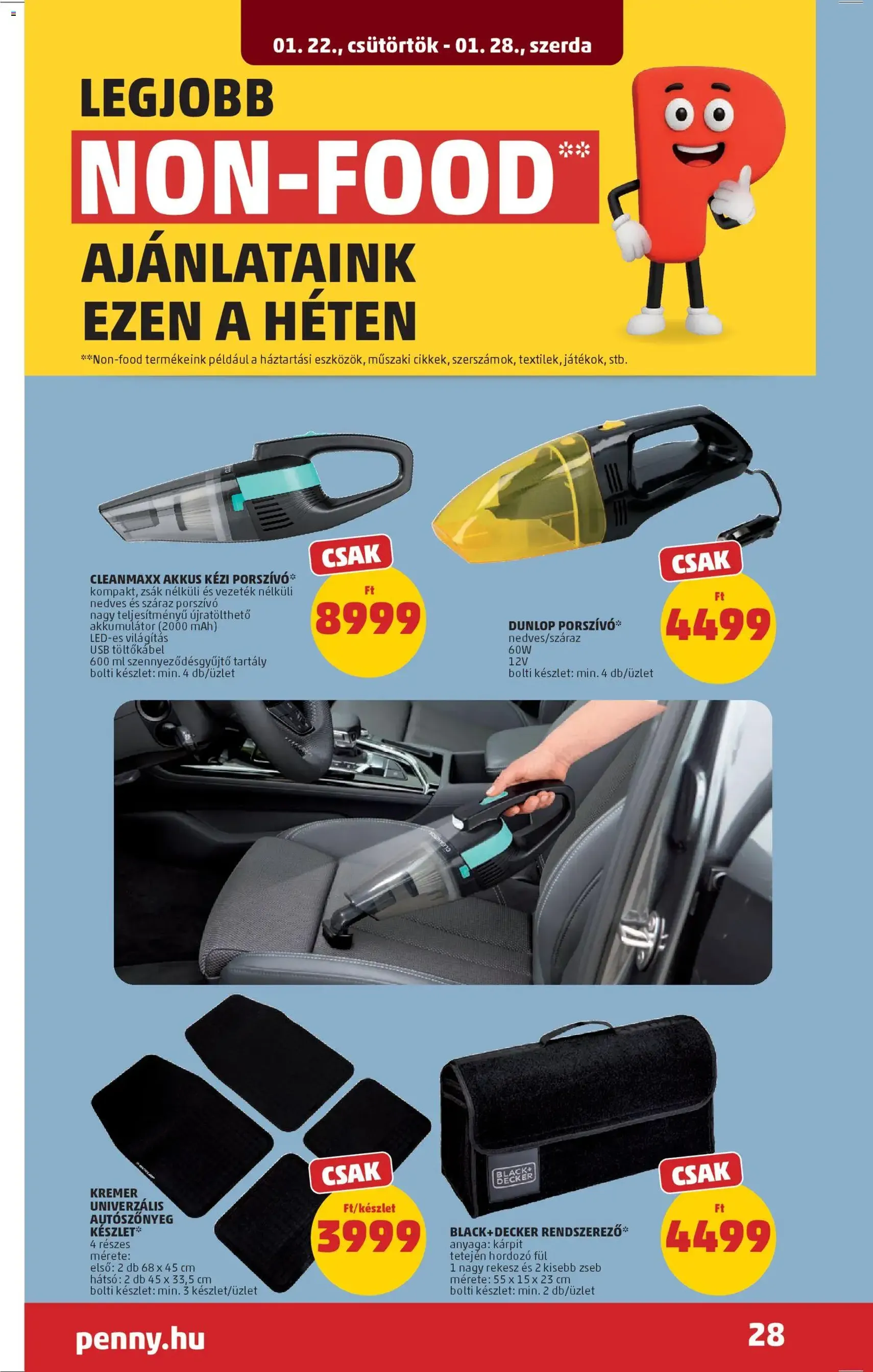 PENNY Akciós újság - 2026.01.22. érvényes szórólap 32 oldal 36 oldalból