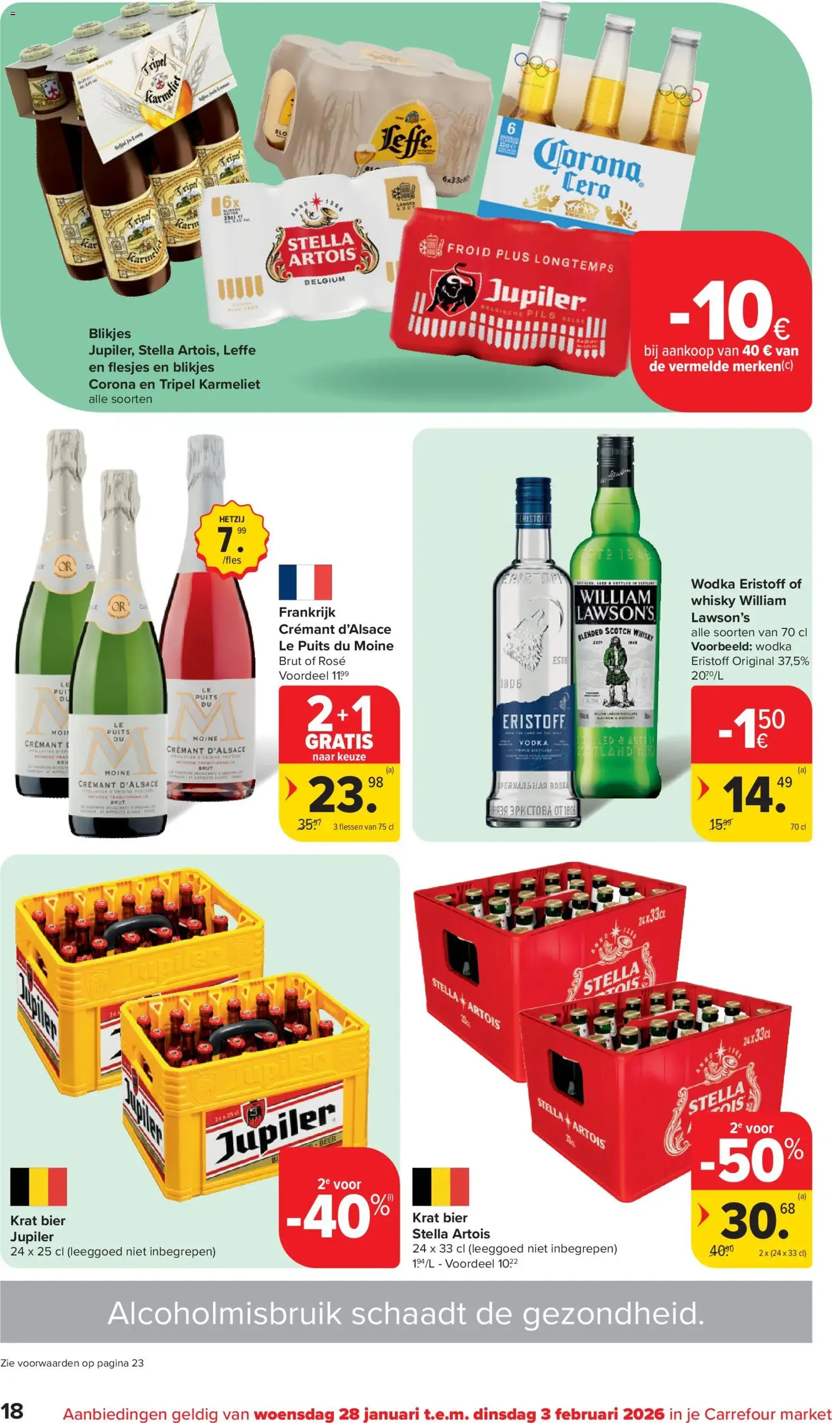 Carrefour market folder week 5 - geldige folder vanaf 28/01/2026 pagina 18 van 24