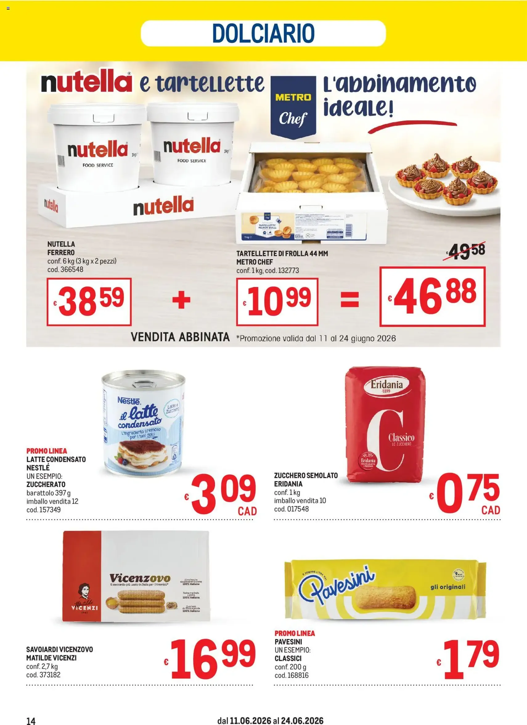 Metro volantino - volantino valido dal 11/06/2026 pagina 14 di 40