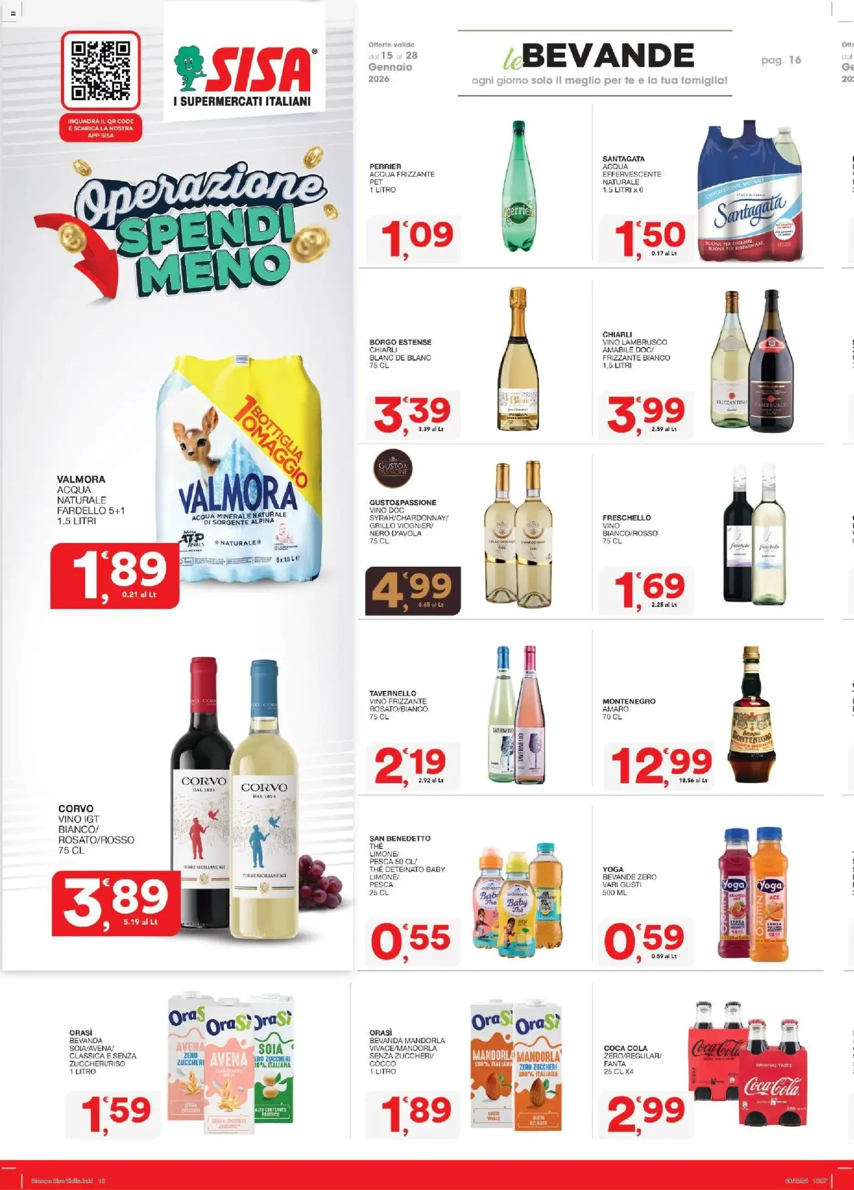 Volantino SISA - volantino valido dal 15/01/2026 pagina 16 di 24