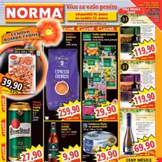 Norma leták - náhled letáku platný od 16.02.2026