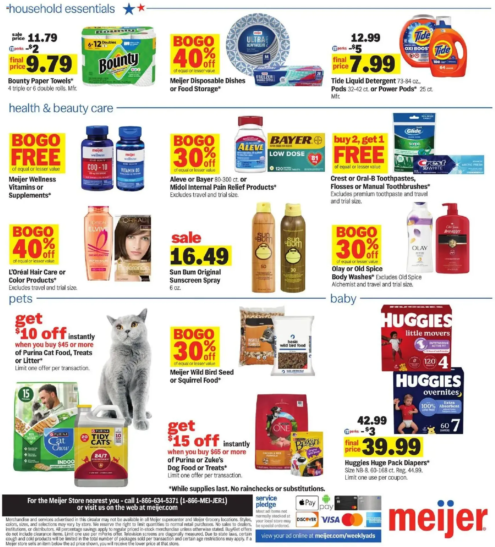 Meijer Weekly Ad - valid flyer from 06/17/2026, page 4 of 50