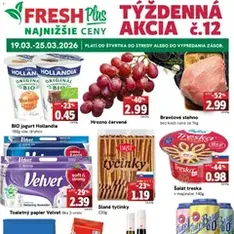 Fresh leták - náhľad letáku platný od 19.03.2026