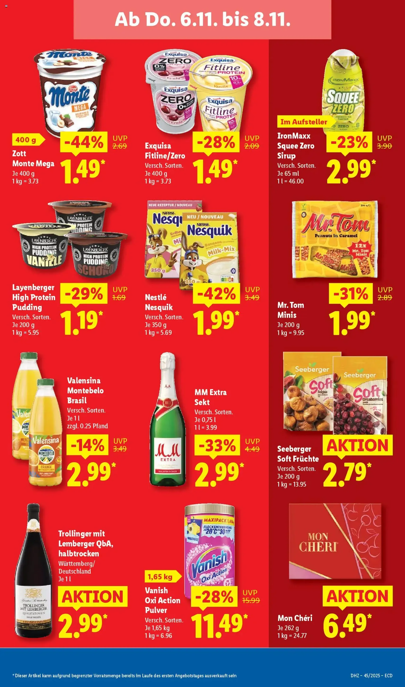 Lidl - Prospekt - Gültiger Prospekt ab 03.11.2025, Seite 61 von insgesamt 66 Lidl - Prospekt - Gültiger Prospekt ab 03.11.2025, Seite 61 von insgesamt 66