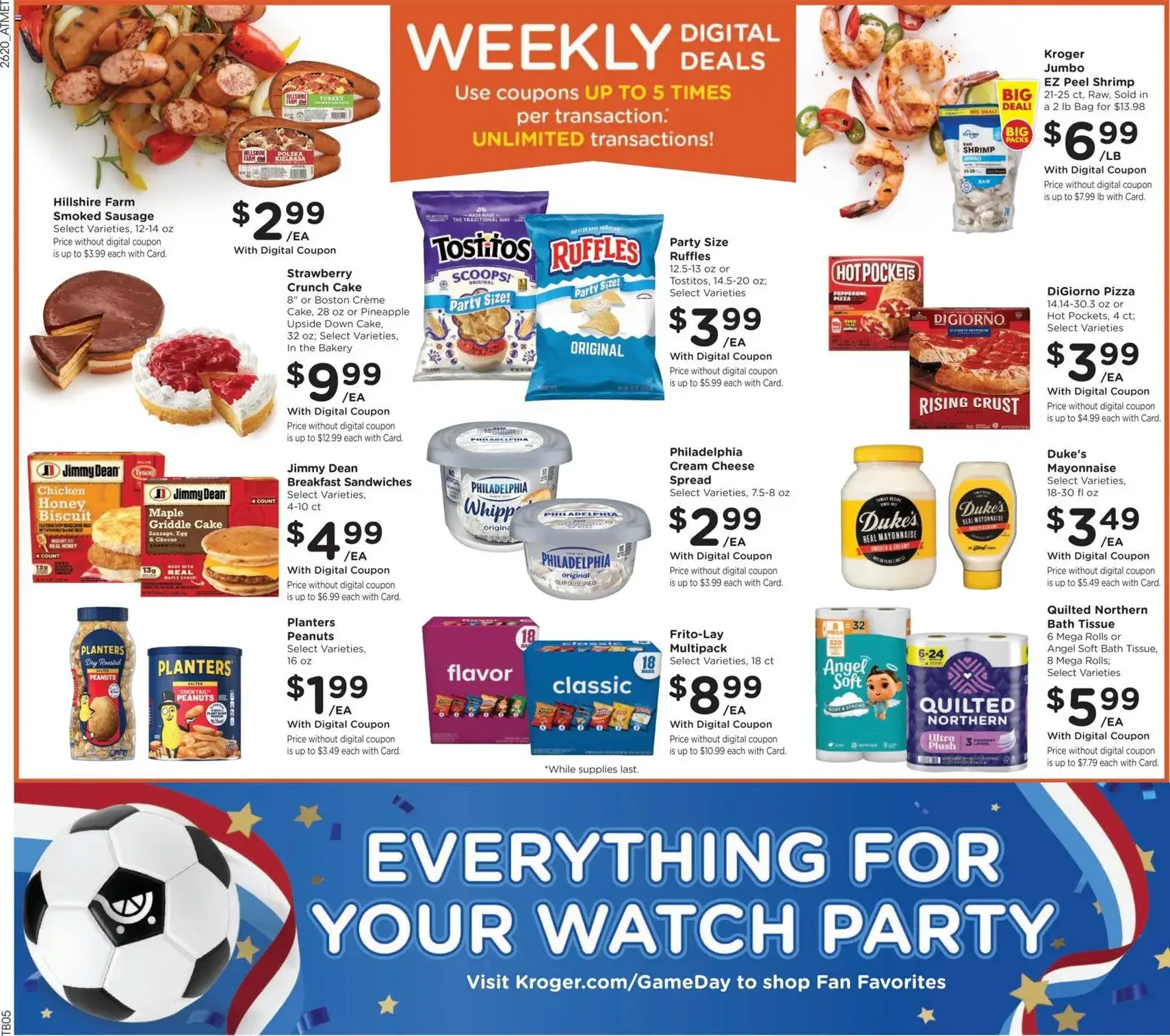 Kroger Weekly Ad - valid flyer from 06/17/2026, page 2 of 13