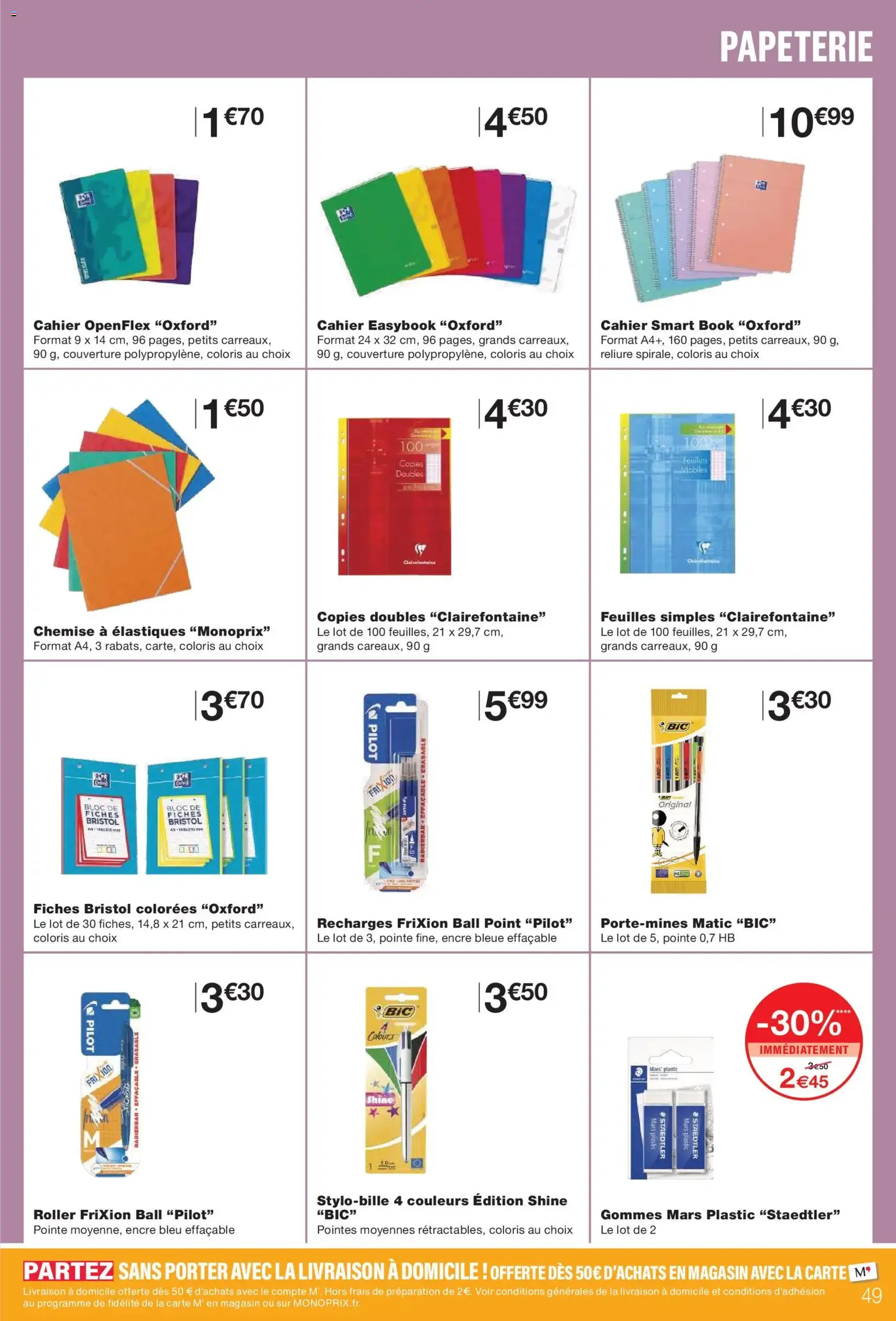 Monoprix catalogue - brochure valable à partir du 20/01/2026, page 49 sur 52